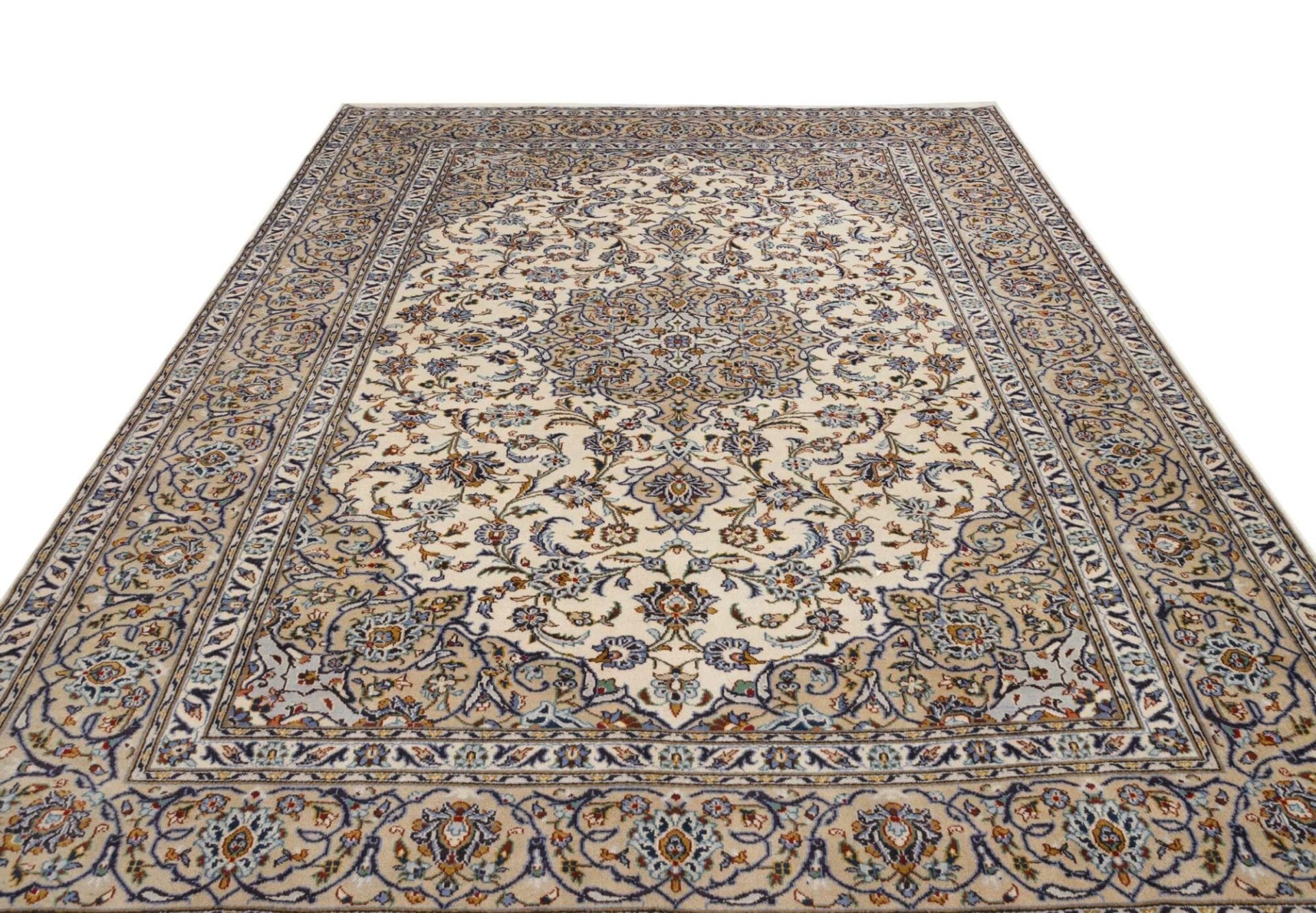 Kashan Perserteppich aus Iran, 260 × 363 cm