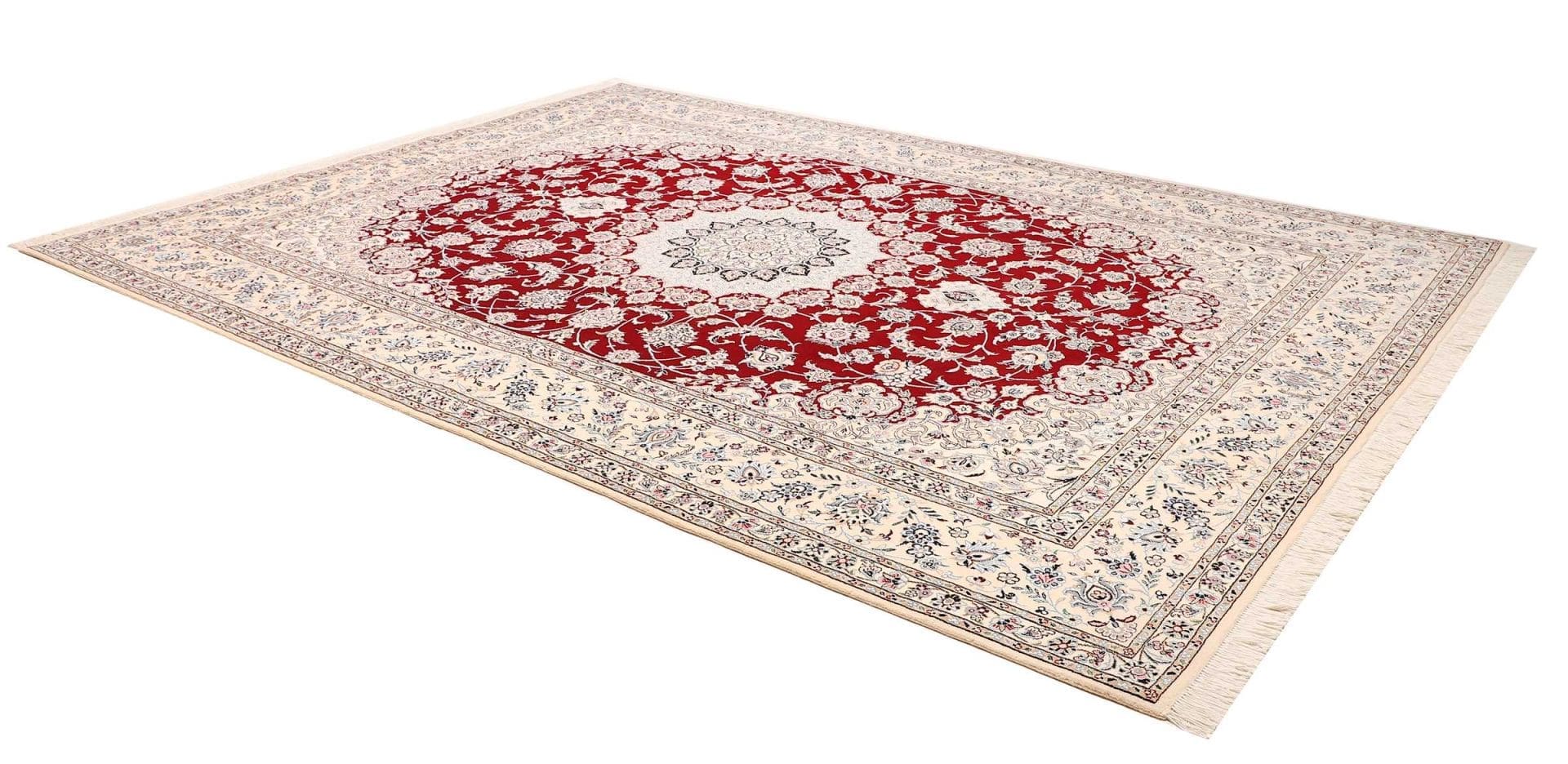 Nain Perserteppich 253 × 352 cm aus Wolle, handgeknüpft