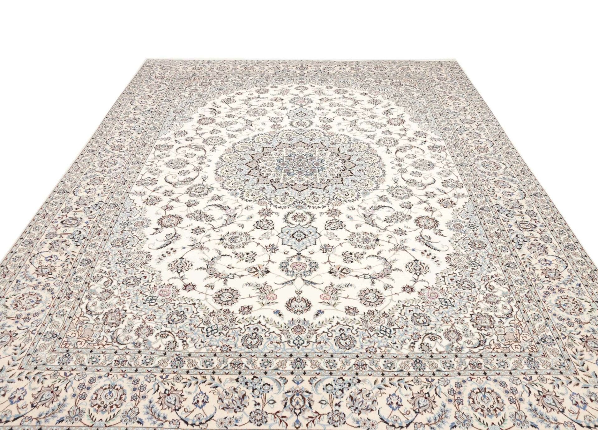 Handgeknüpfter Nain Perserteppich, 255 × 356 cm, Wolle