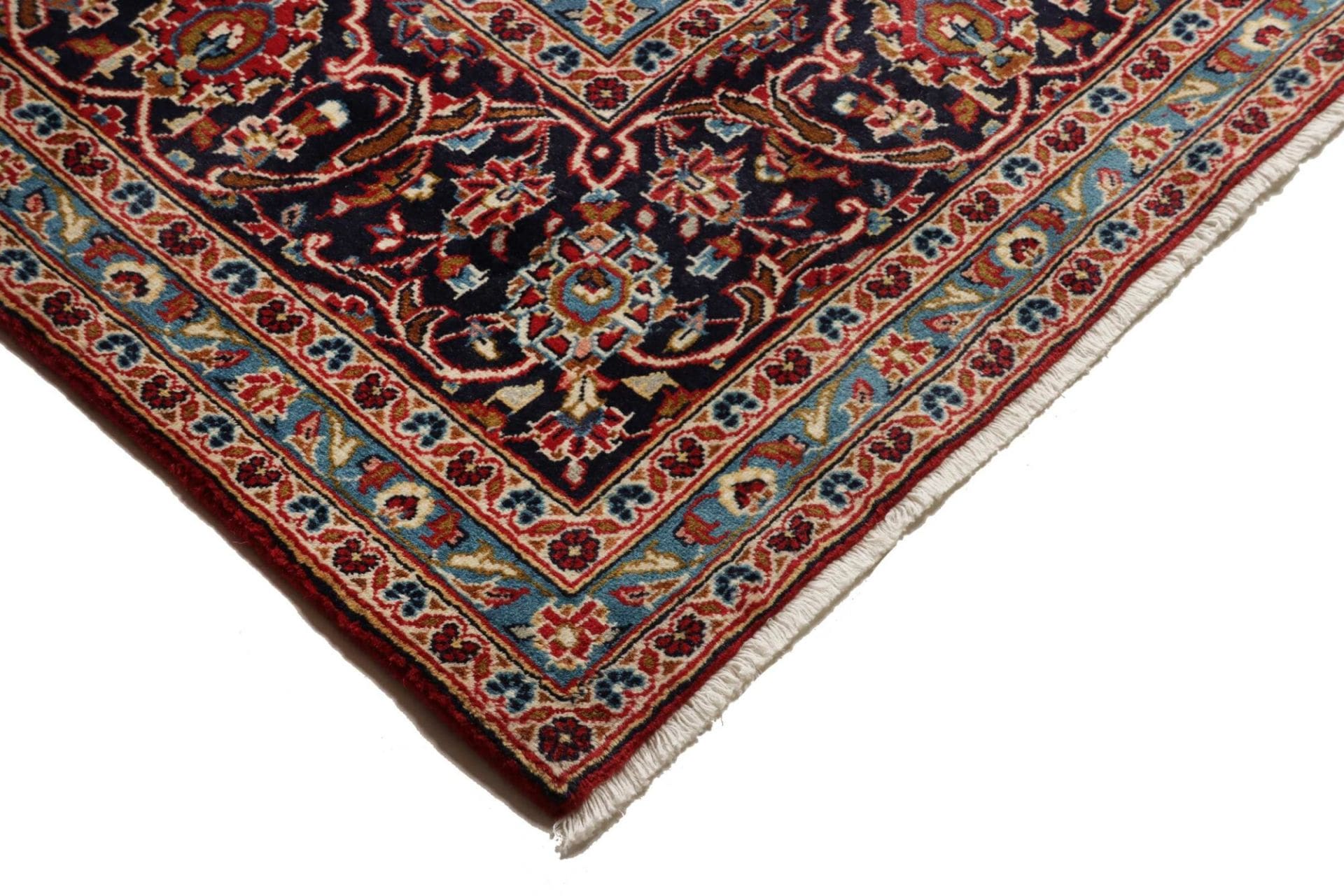 Kashan Perserteppich 253 × 360 cm aus Wolle, handgeknüpft