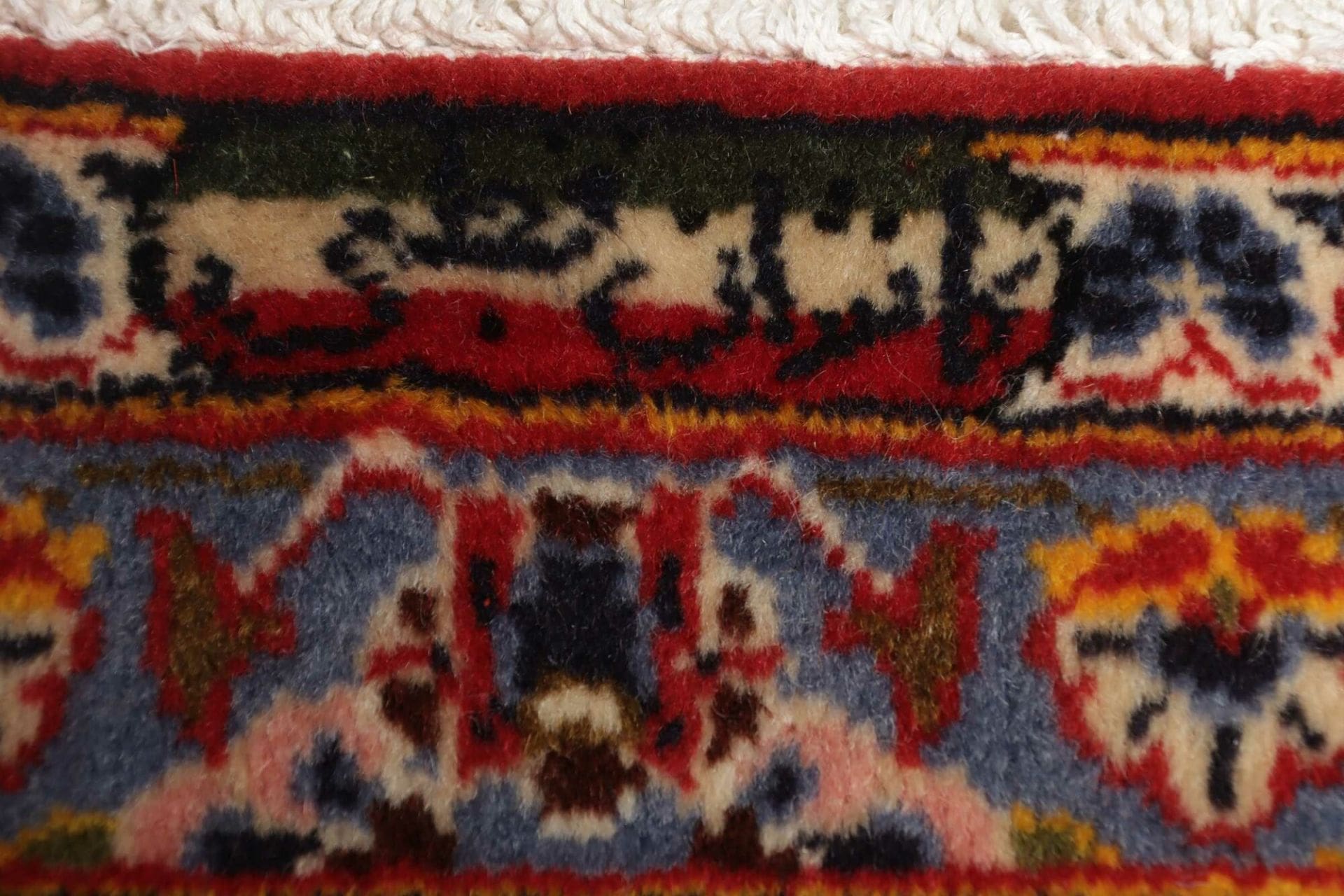 Handgeknüpfter Kashan Perserteppich 256 × 366 cm