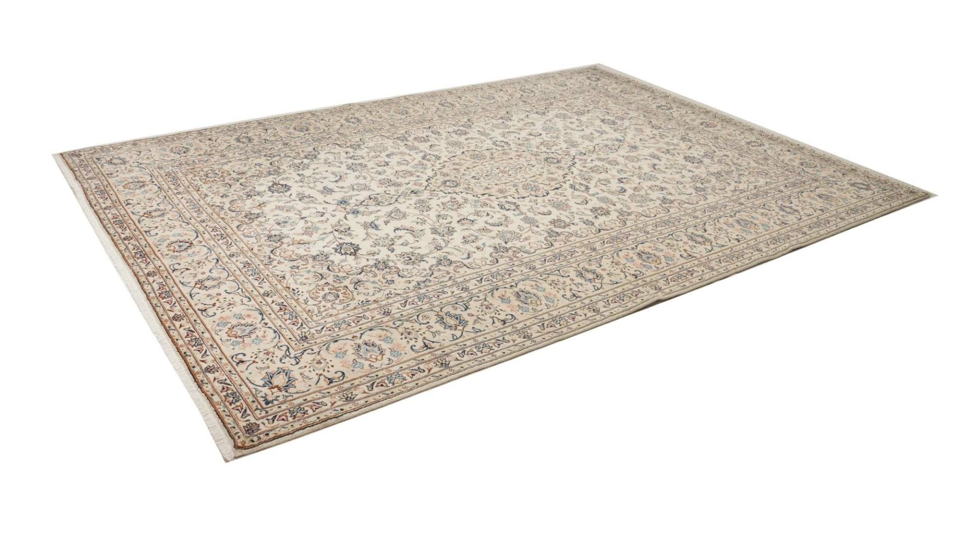 Kashan Perserteppich aus Iran, 243 × 340 cm