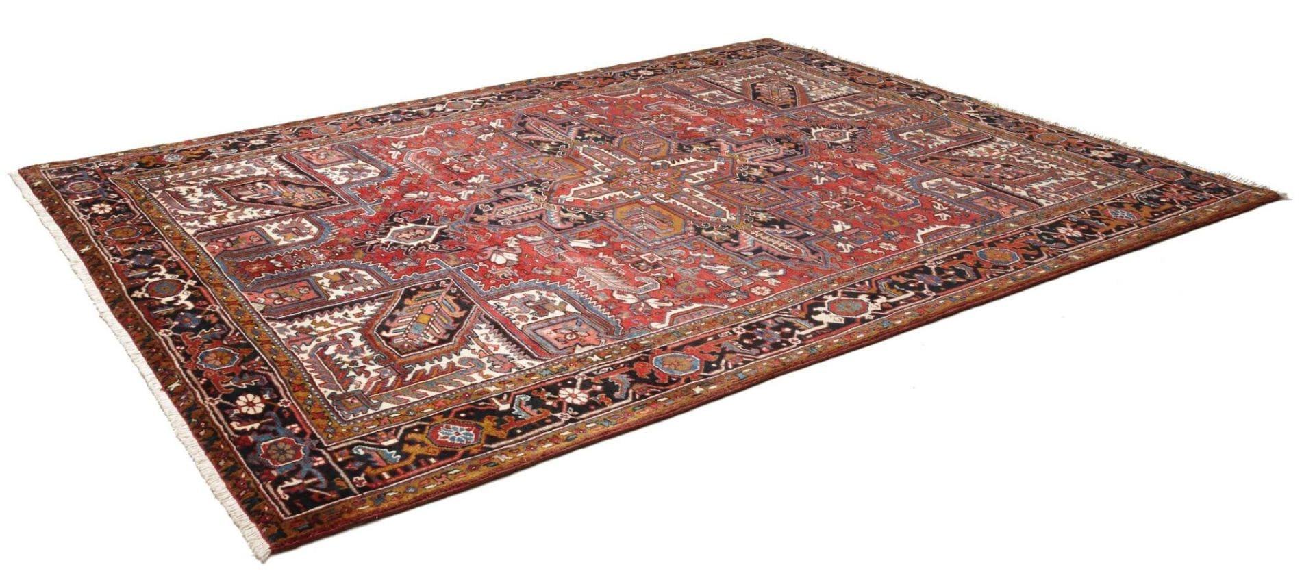 Heriz Perserteppich aus Iran, 263 × 334 cm