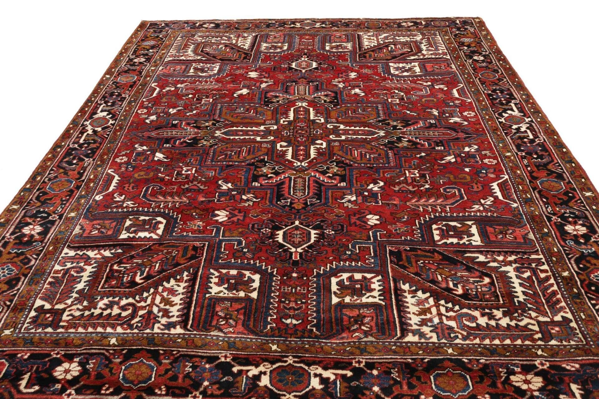 Heriz Perserteppich aus Iran, 263 × 334 cm