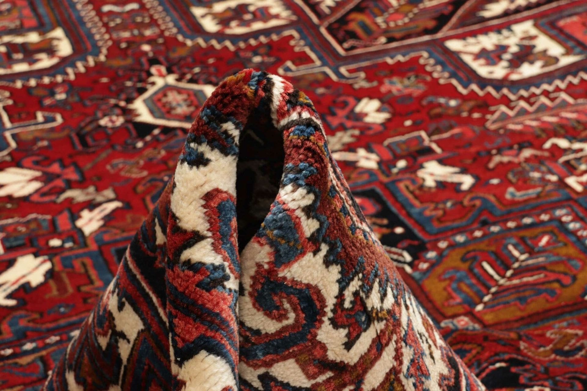 Heriz Perserteppich aus Iran, 263 × 334 cm