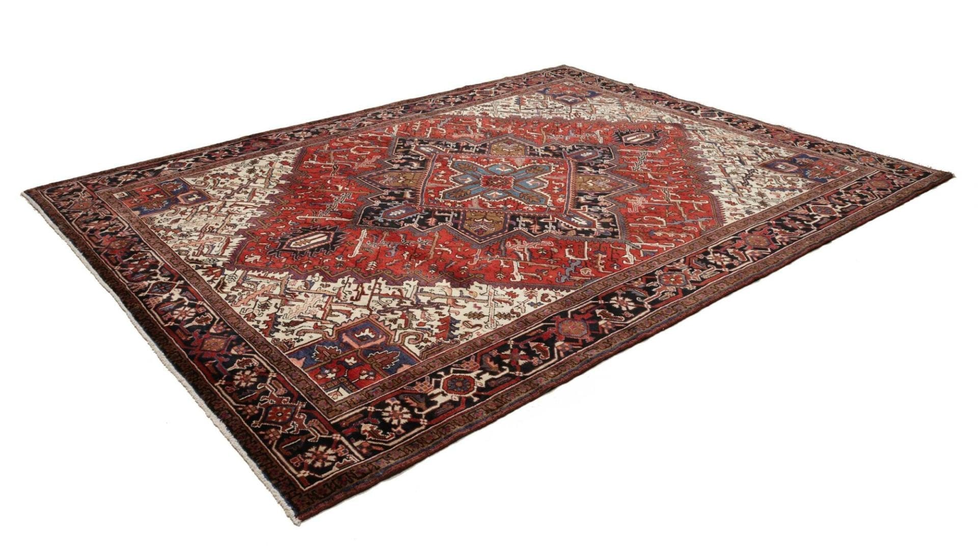 Handgeknüpfter Heriz Perserteppich 259 × 337 cm