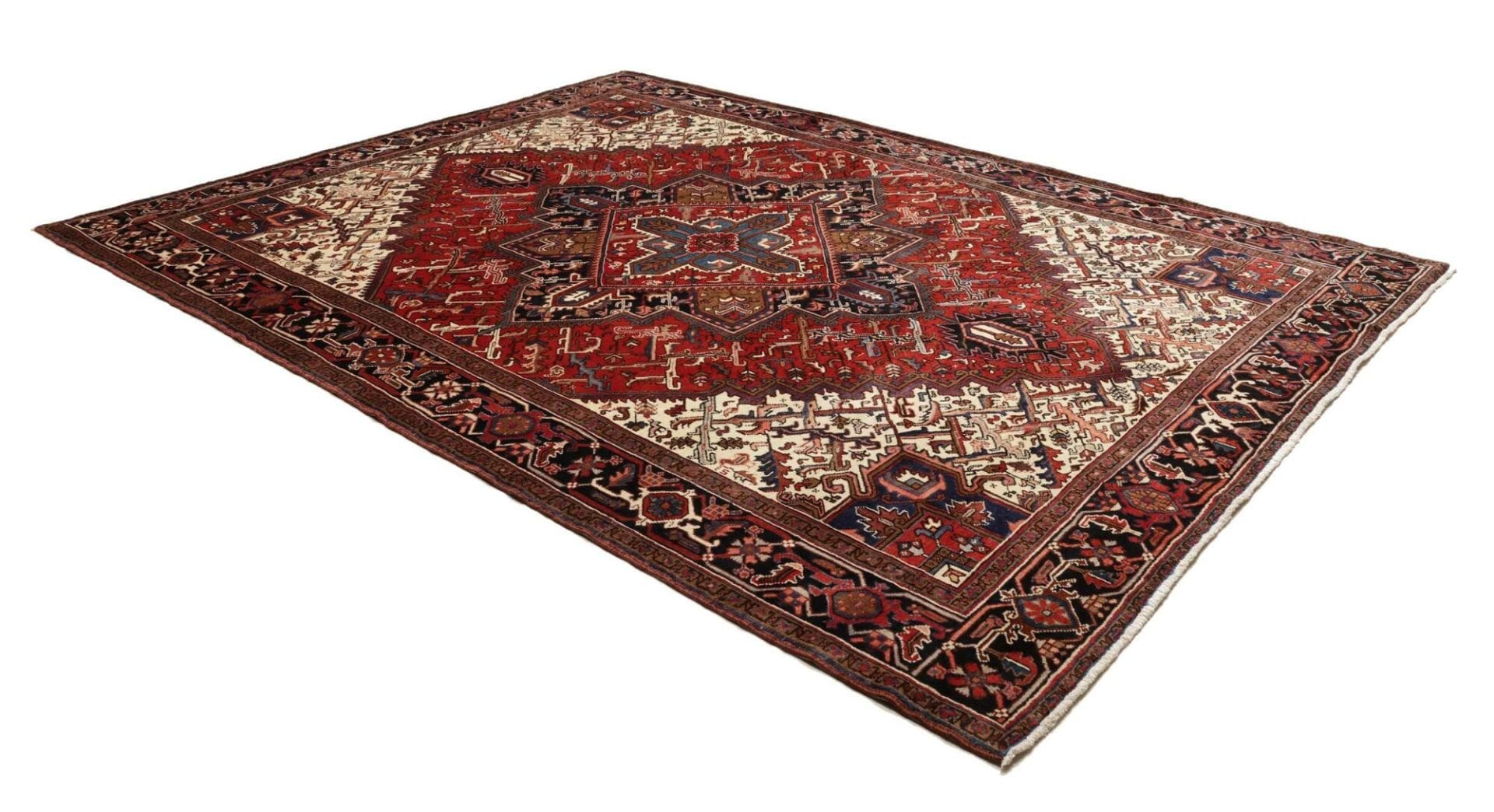 Handgeknüpfter Heriz Perserteppich 259 × 337 cm