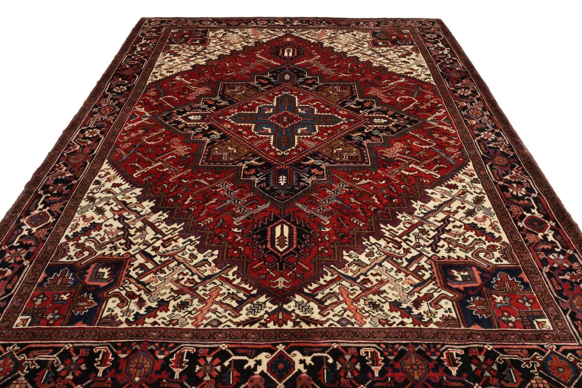 Handgeknüpfter Heriz Perserteppich 259 × 337 cm