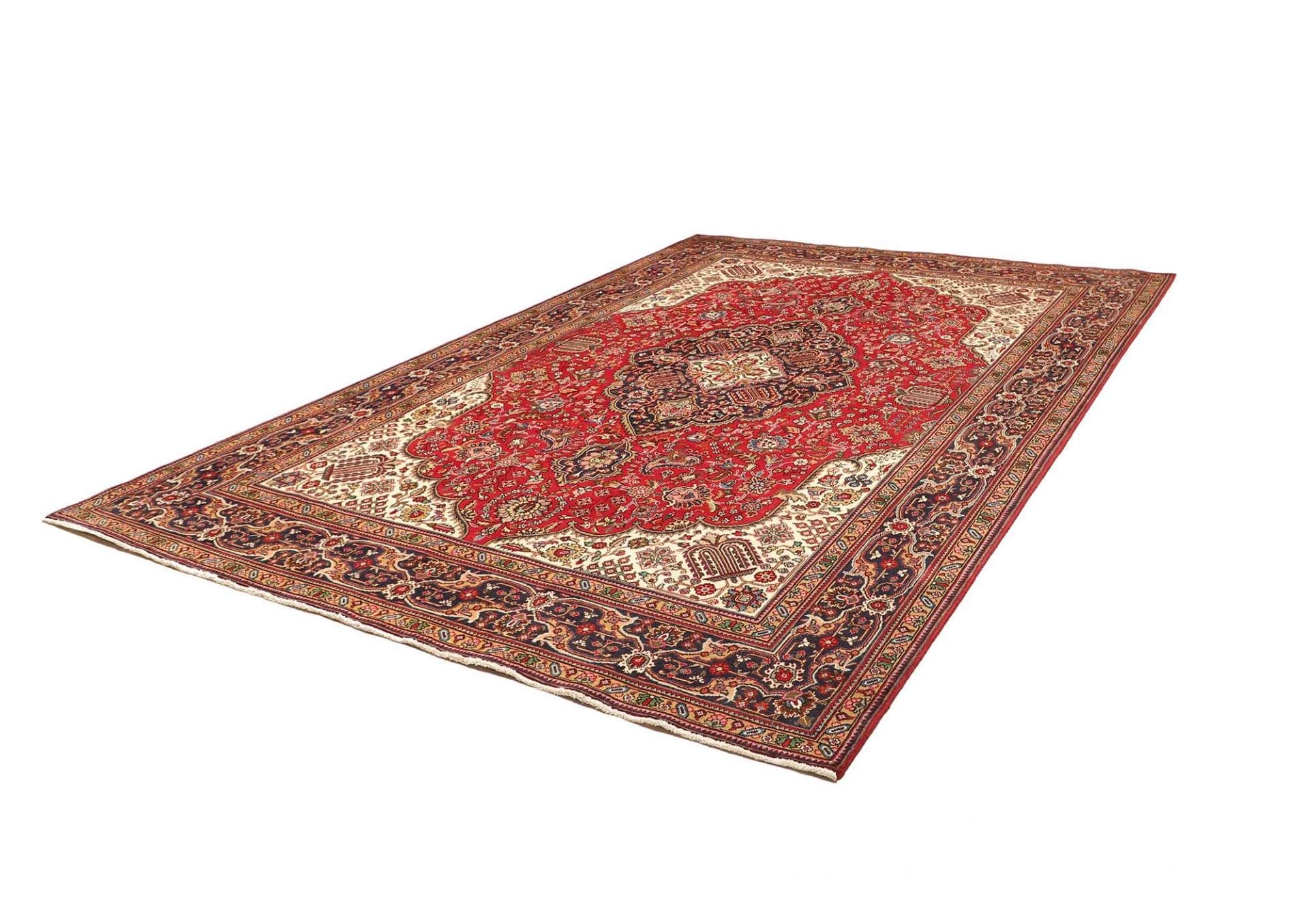 Täbriz Perserteppich aus Iran, 250 × 358 cm