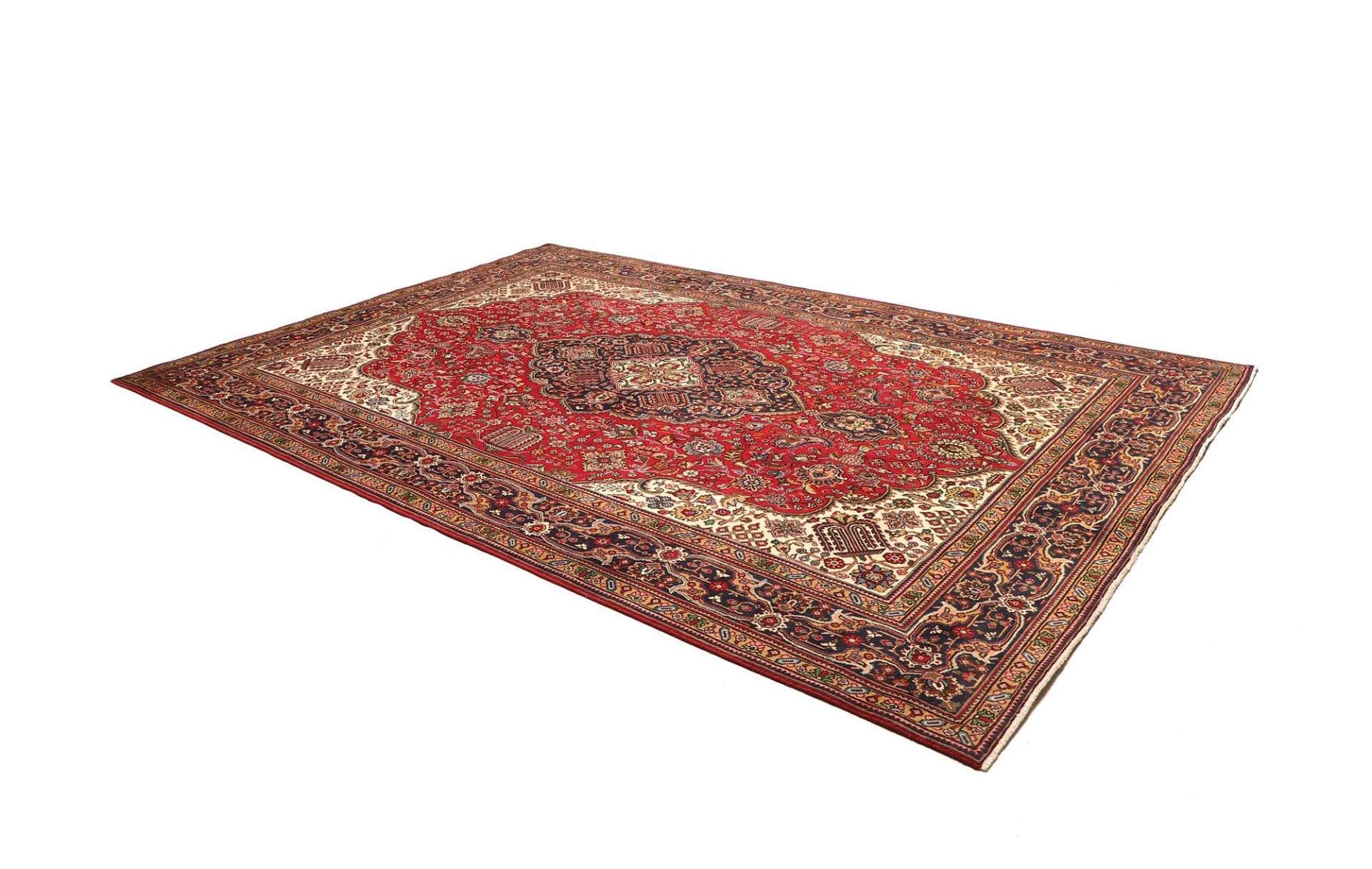 Täbriz Perserteppich aus Iran, 250 × 358 cm