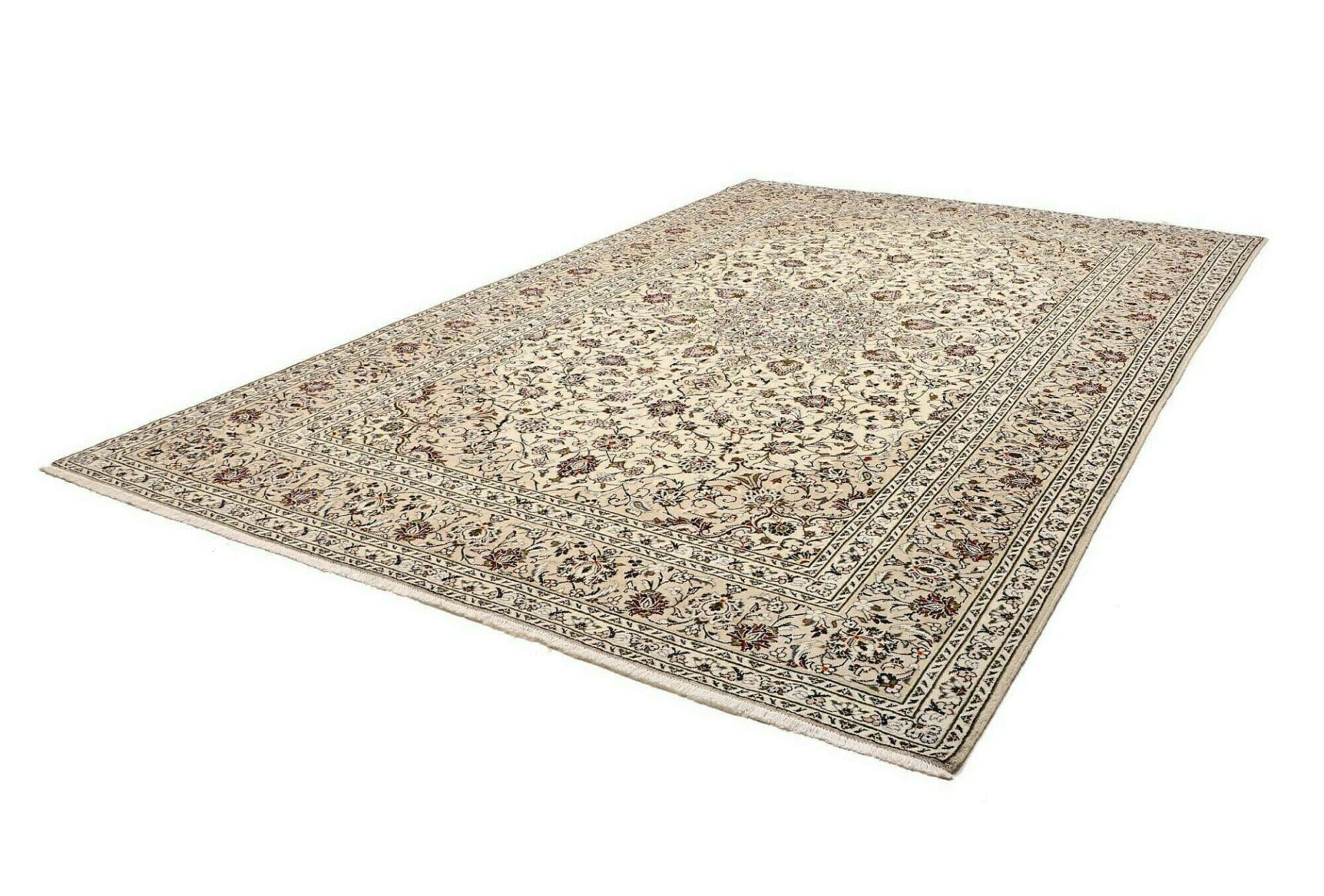 Kashan Perserteppich aus Iran, 251 × 358 cm