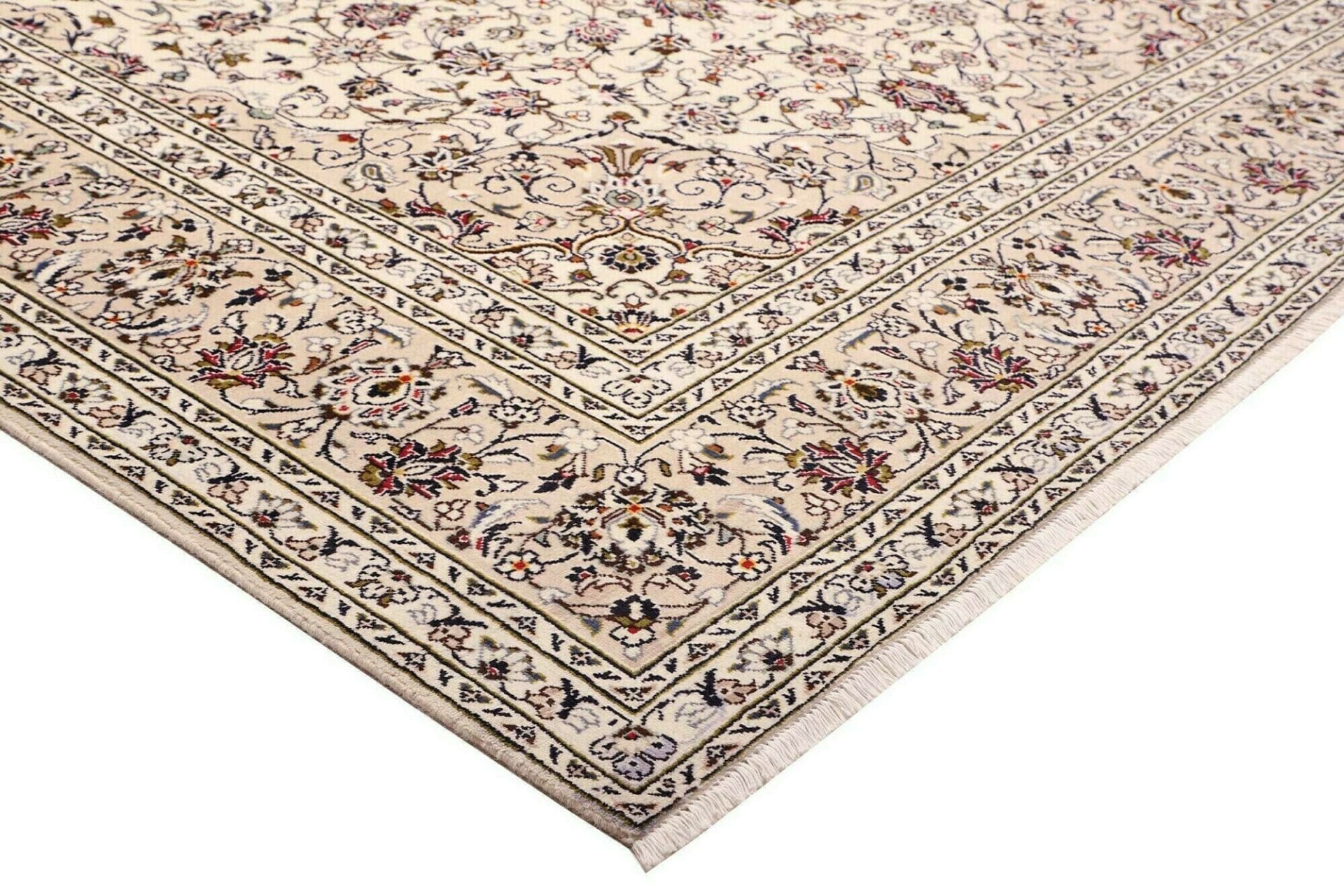 Kashan Perserteppich aus Iran, 251 × 358 cm