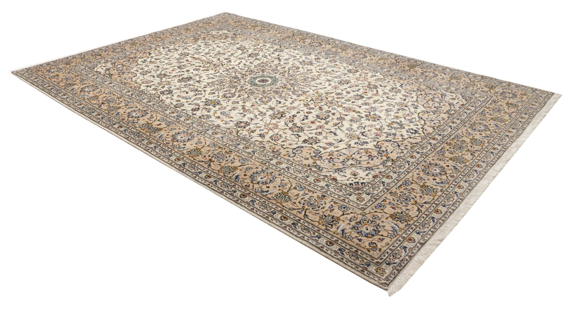Kashan Perserteppich aus Iran, 240 × 345 cm