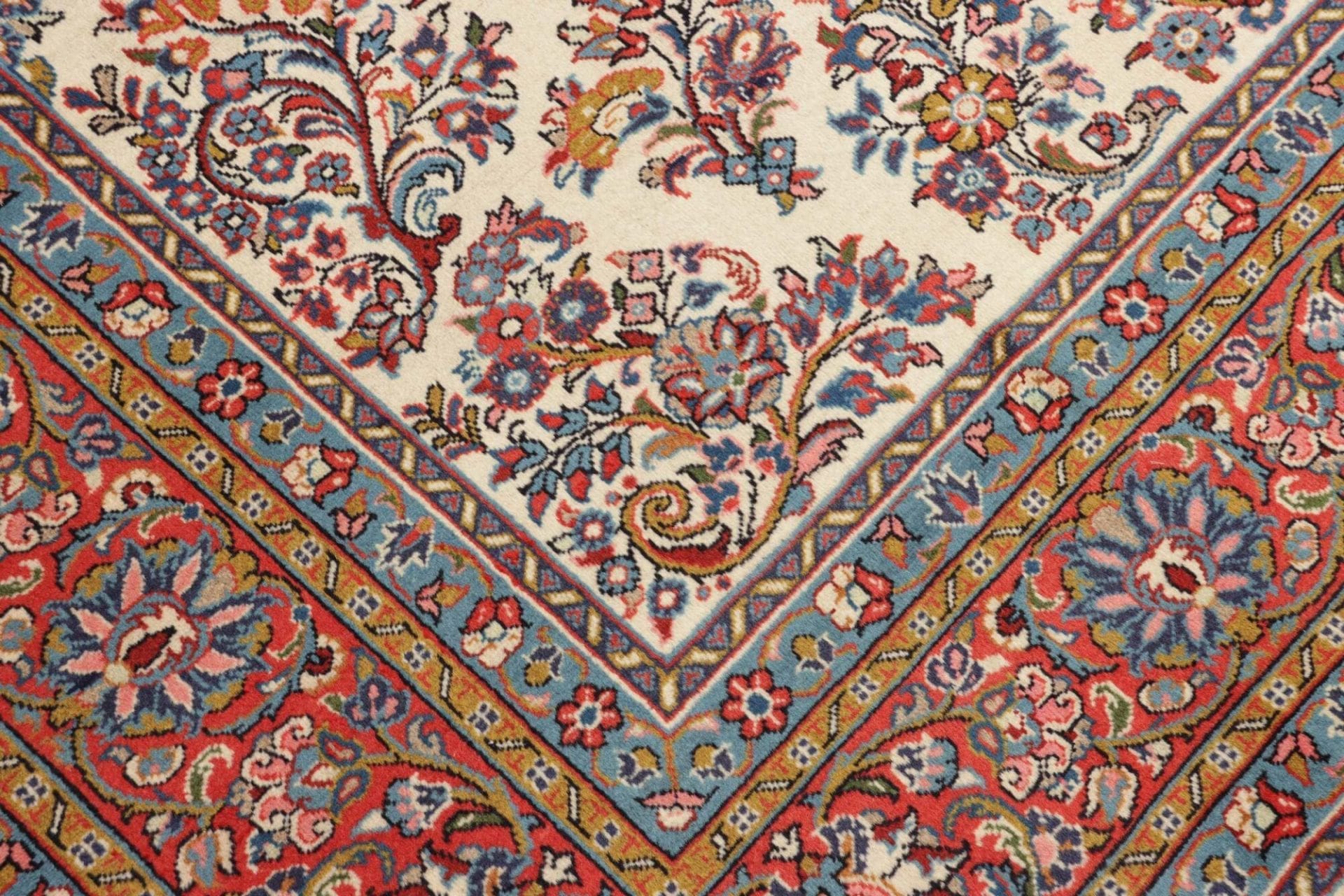 Sarough Farahan Perserteppich 246 × 350 cm aus Wolle, handgeknüpft