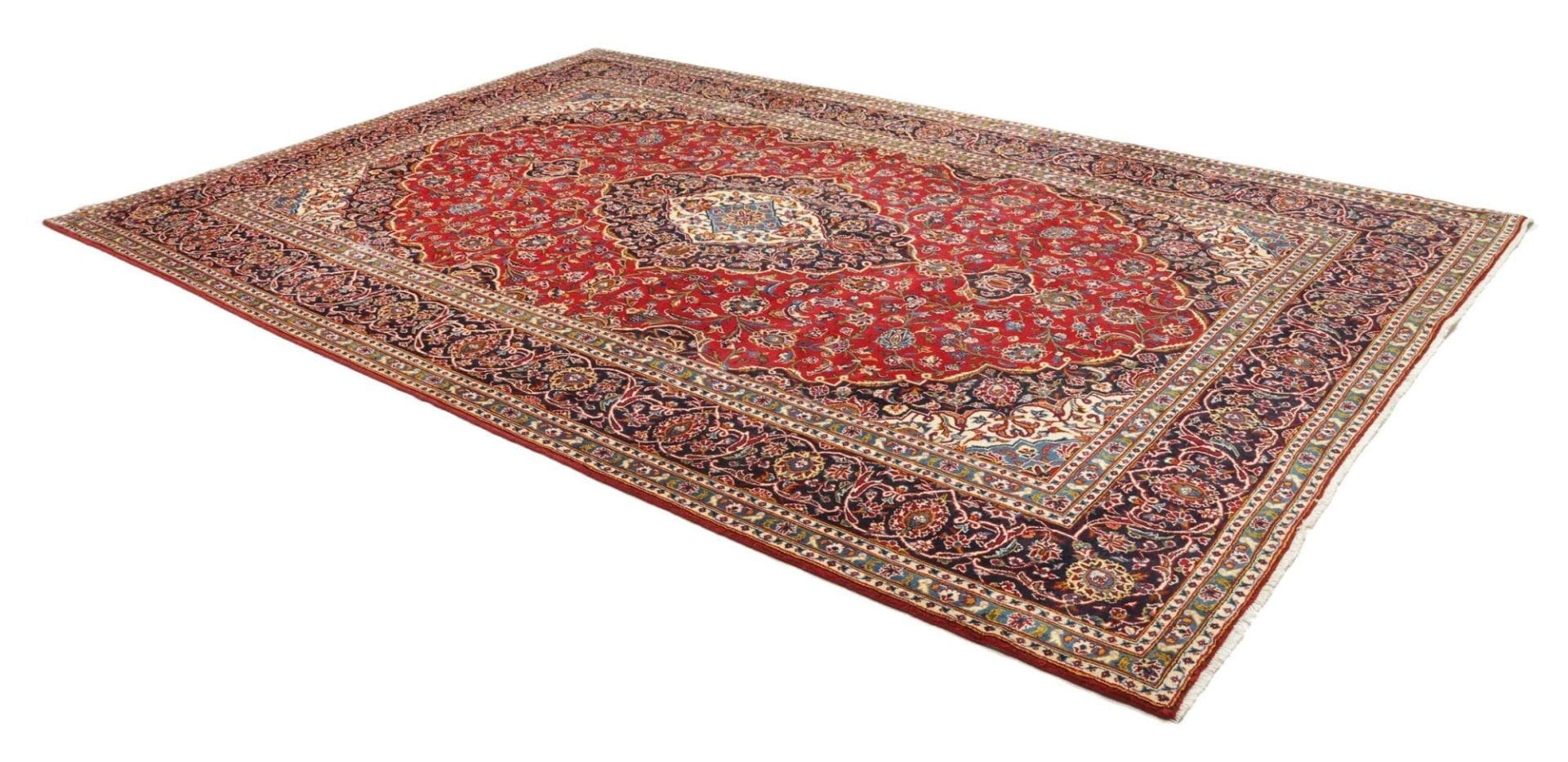 Kashan Perserteppich aus Iran, 248 × 370 cm