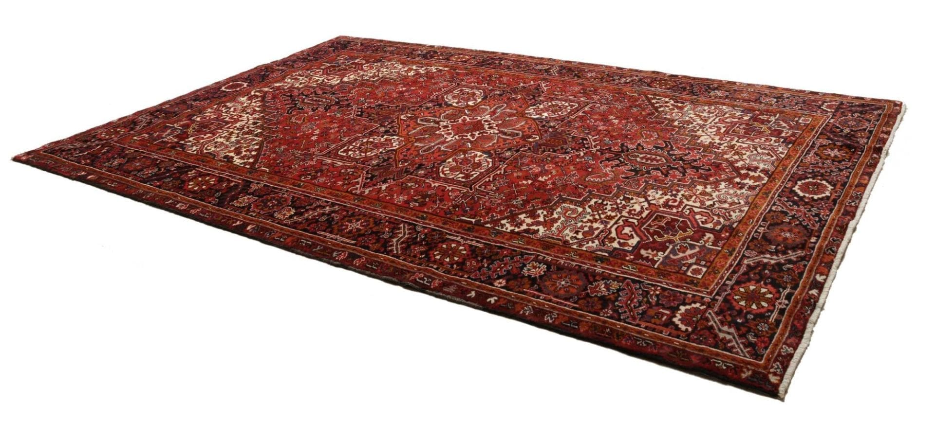 Heriz Perserteppich aus Iran, 255 × 367 cm