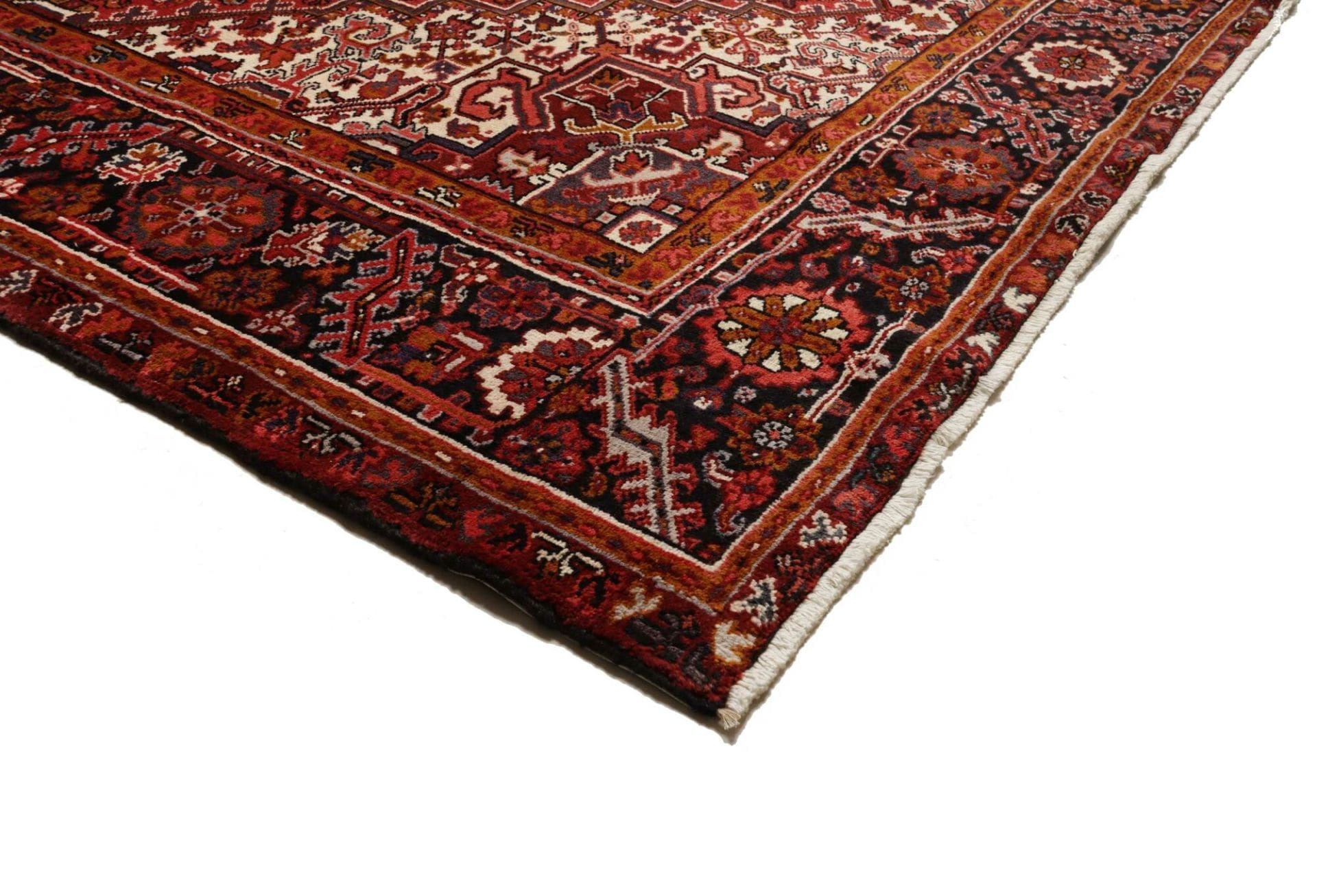 Heriz Perserteppich aus Iran, 255 × 367 cm