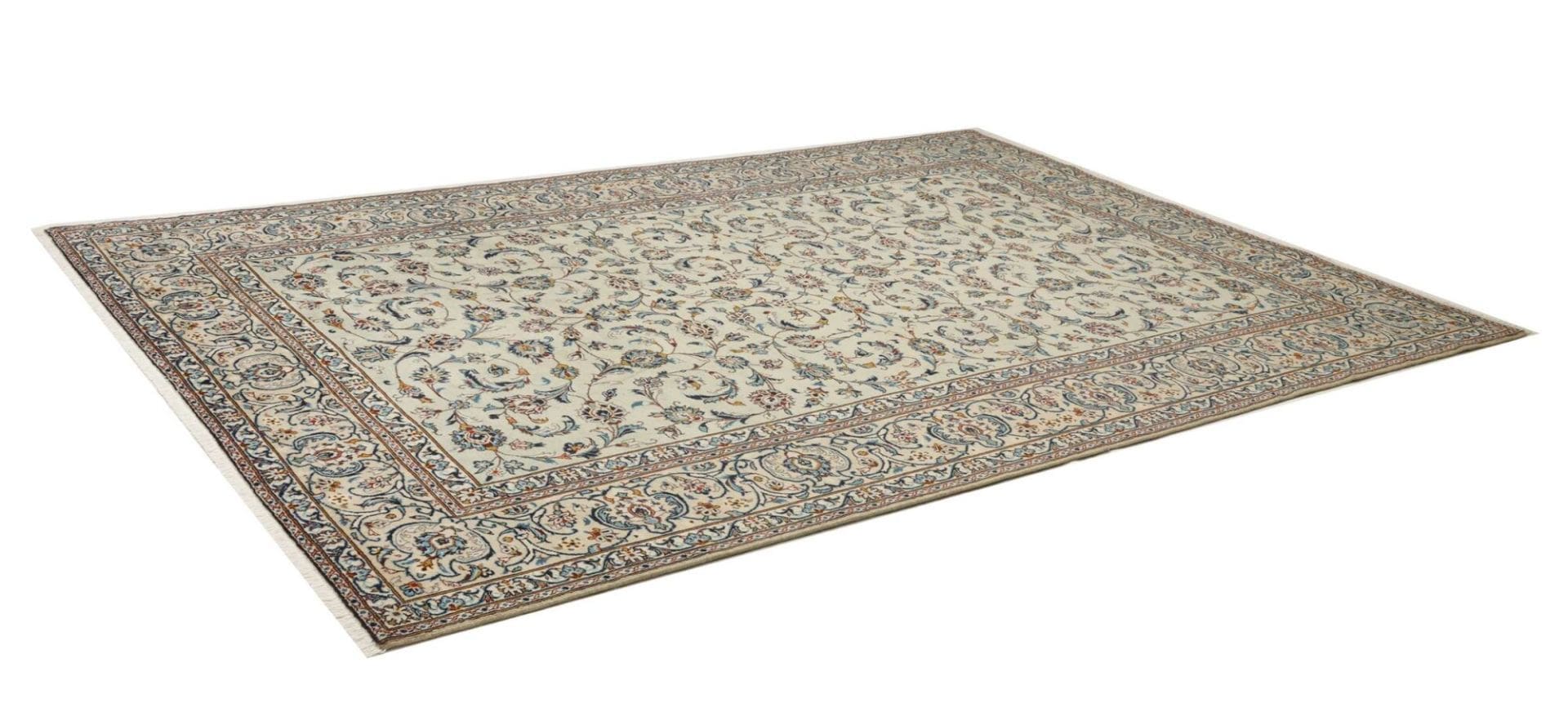 Kashan Perserteppich aus Iran, 246 × 350 cm