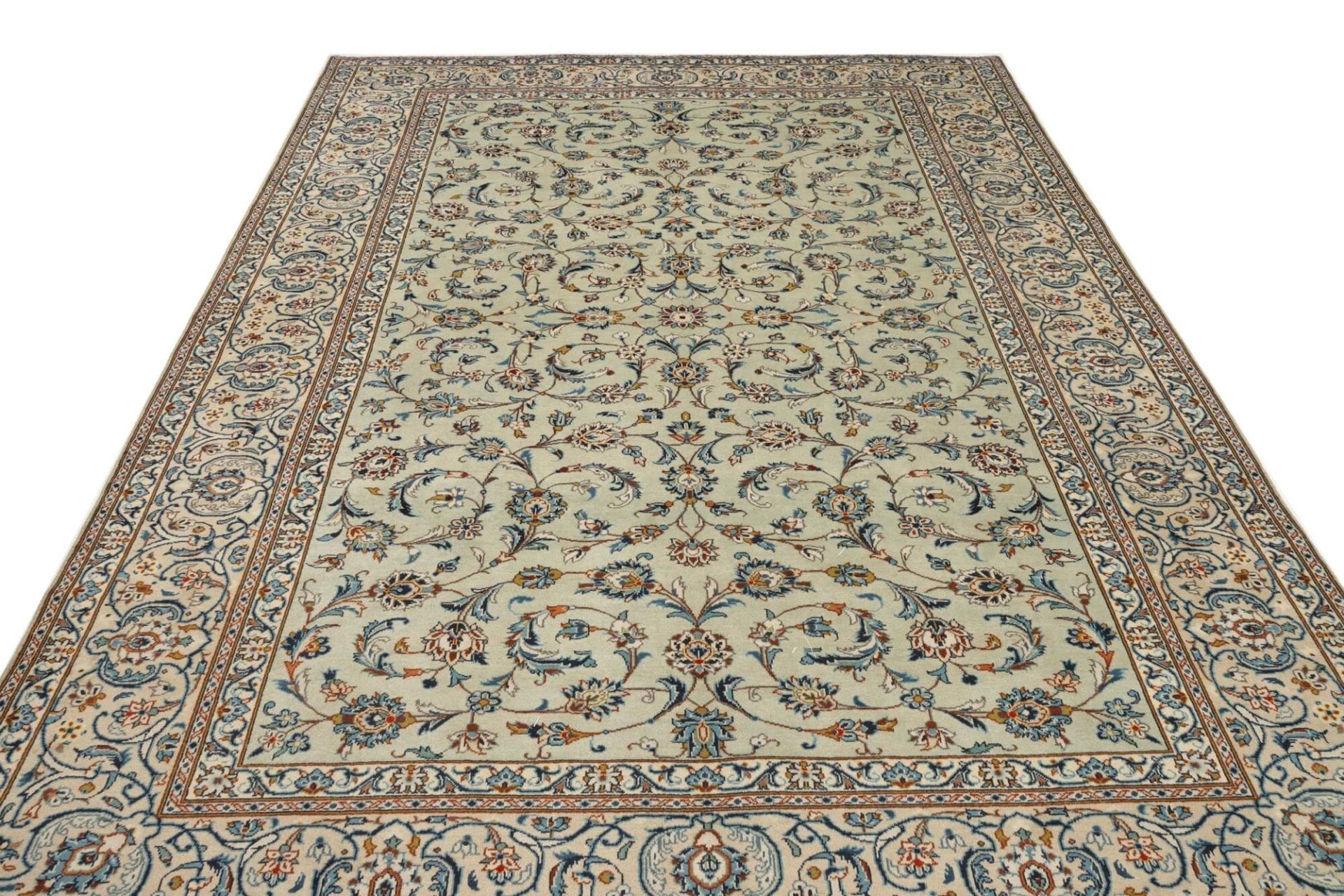 Kashan Perserteppich aus Iran, 246 × 350 cm