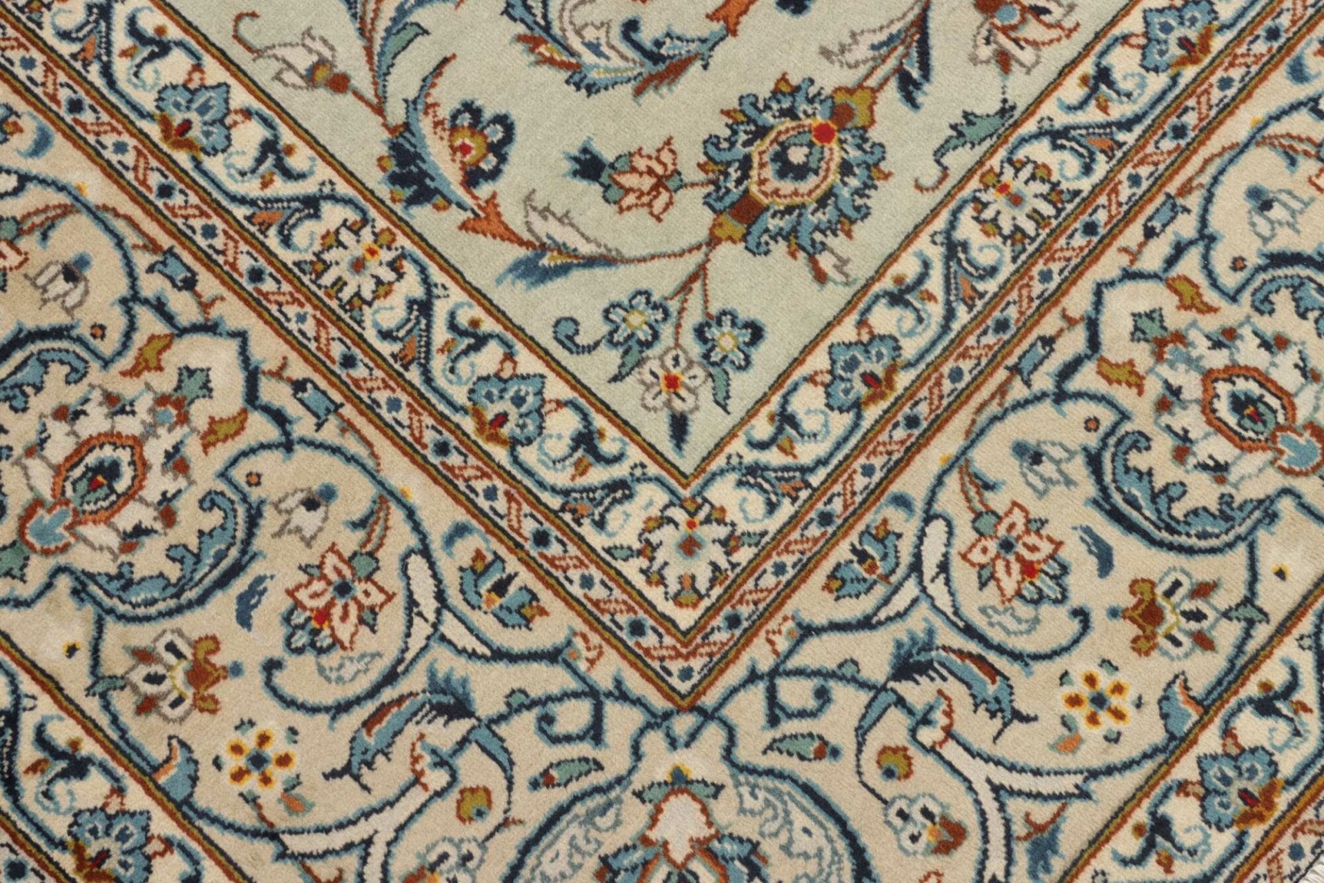 Kashan Perserteppich aus Iran, 246 × 350 cm