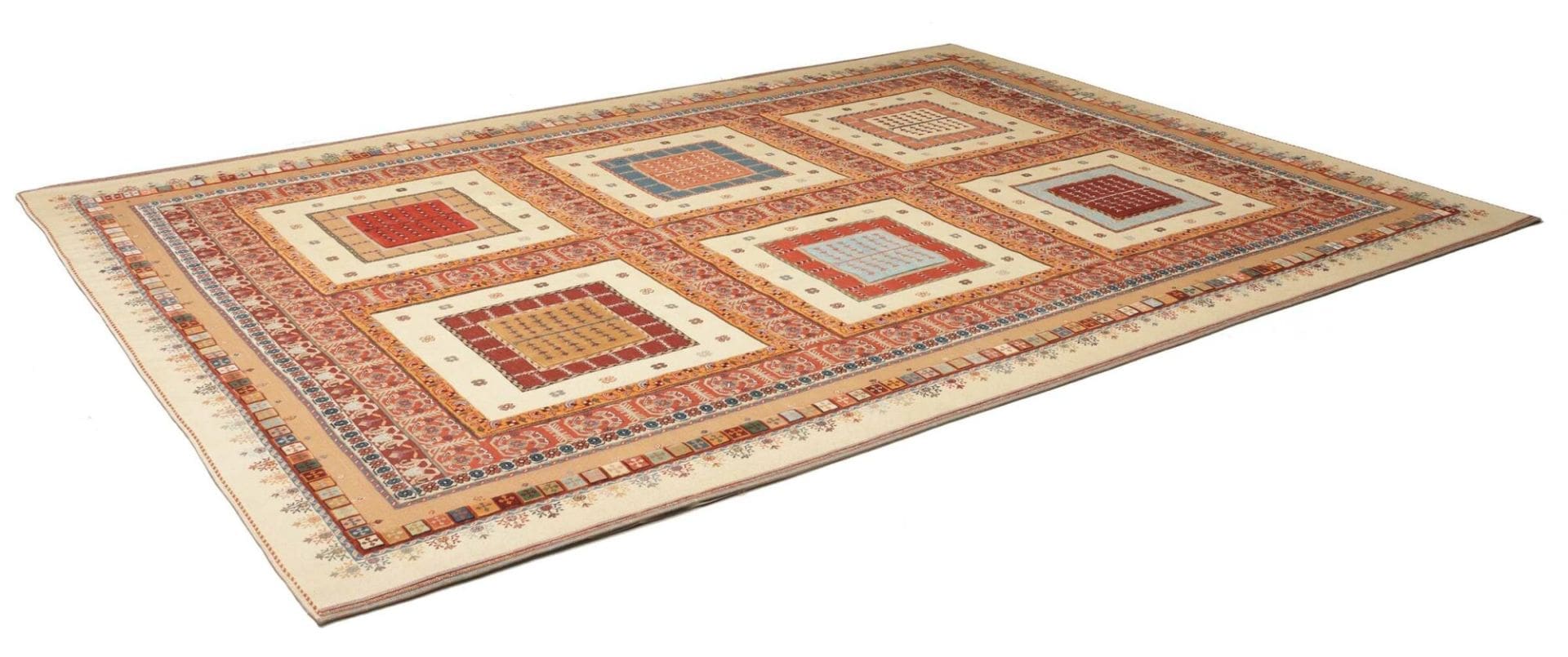 orientteppich-253-x-350cm-handgeknupft-aus-schurwolle-nain-1 Nain Perserteppich 253 × 350 cm aus Wolle, handgeknüpft