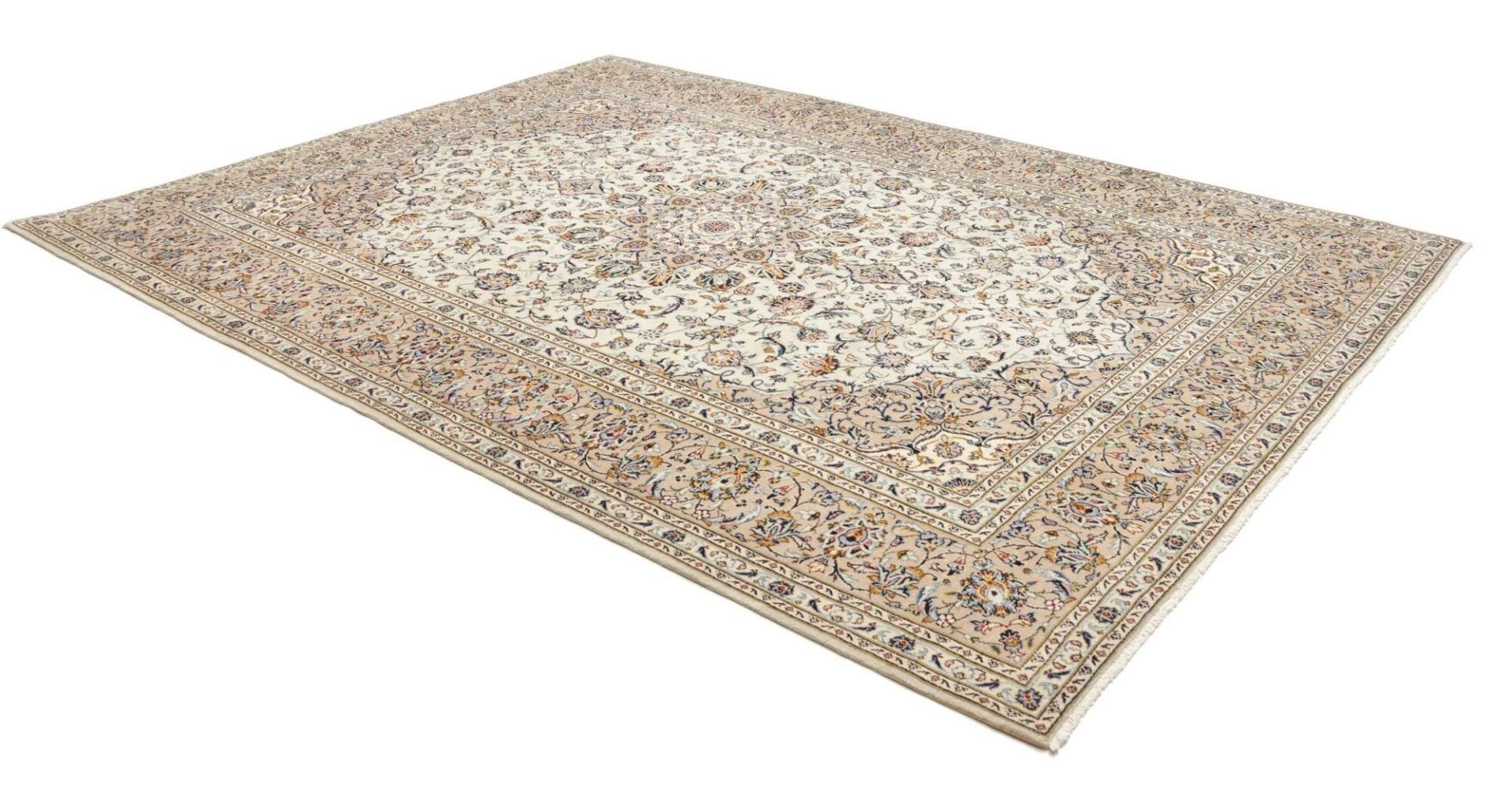 Handgeknüpfter Kashan Perserteppich, 255 × 340 cm, Wolle