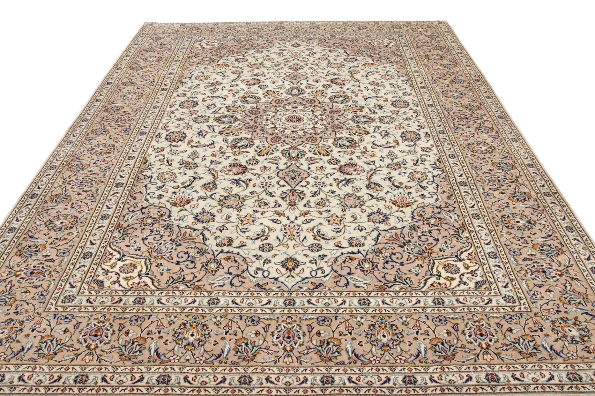 Handgeknüpfter Kashan Perserteppich, 255 × 340 cm, Wolle