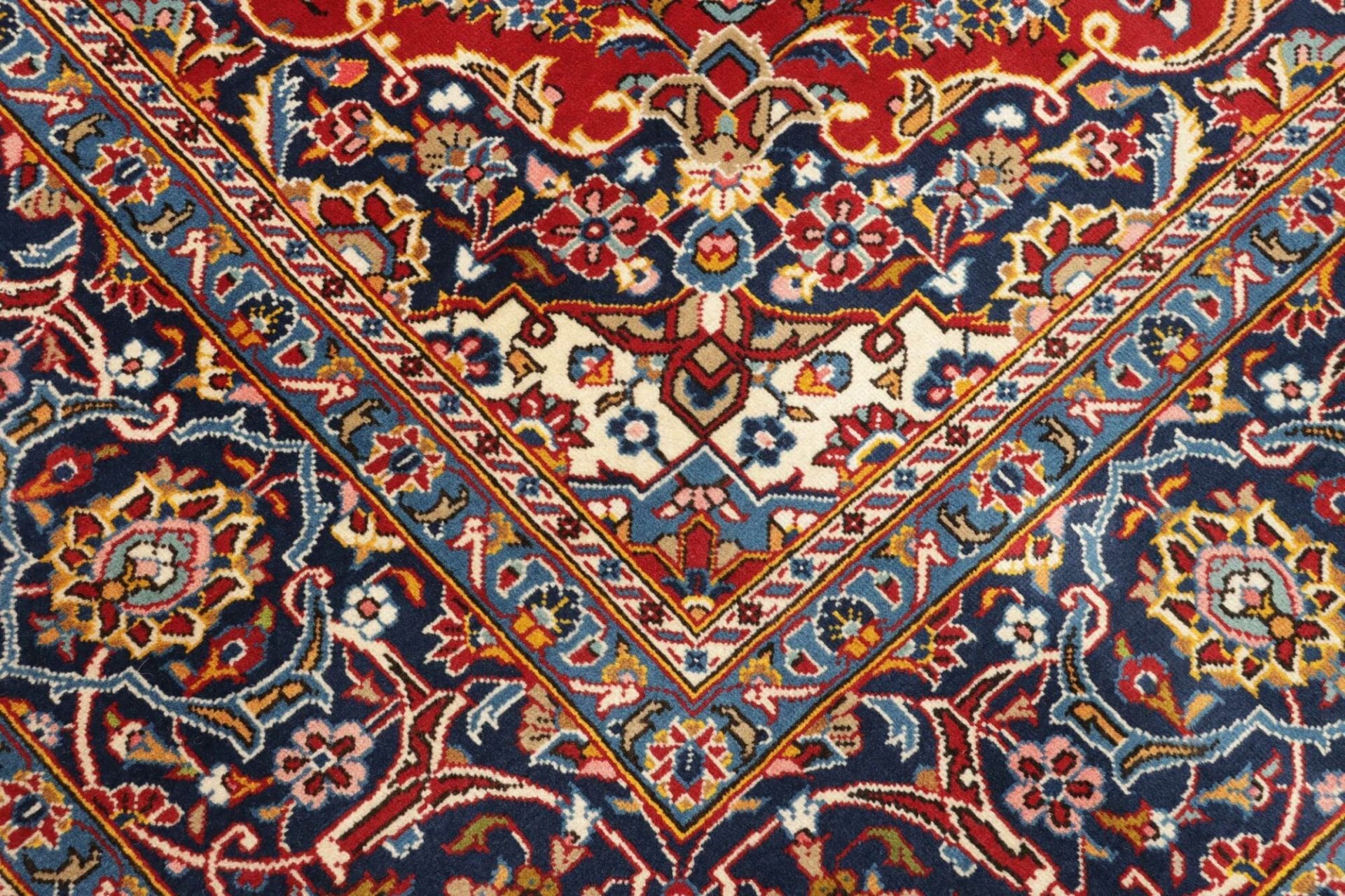 kashan-teppich-233-x-354cm-handgeknupft-wolle-perserteppich-5 Handgeknüpfter Kashan Perserteppich 233 × 354 cm