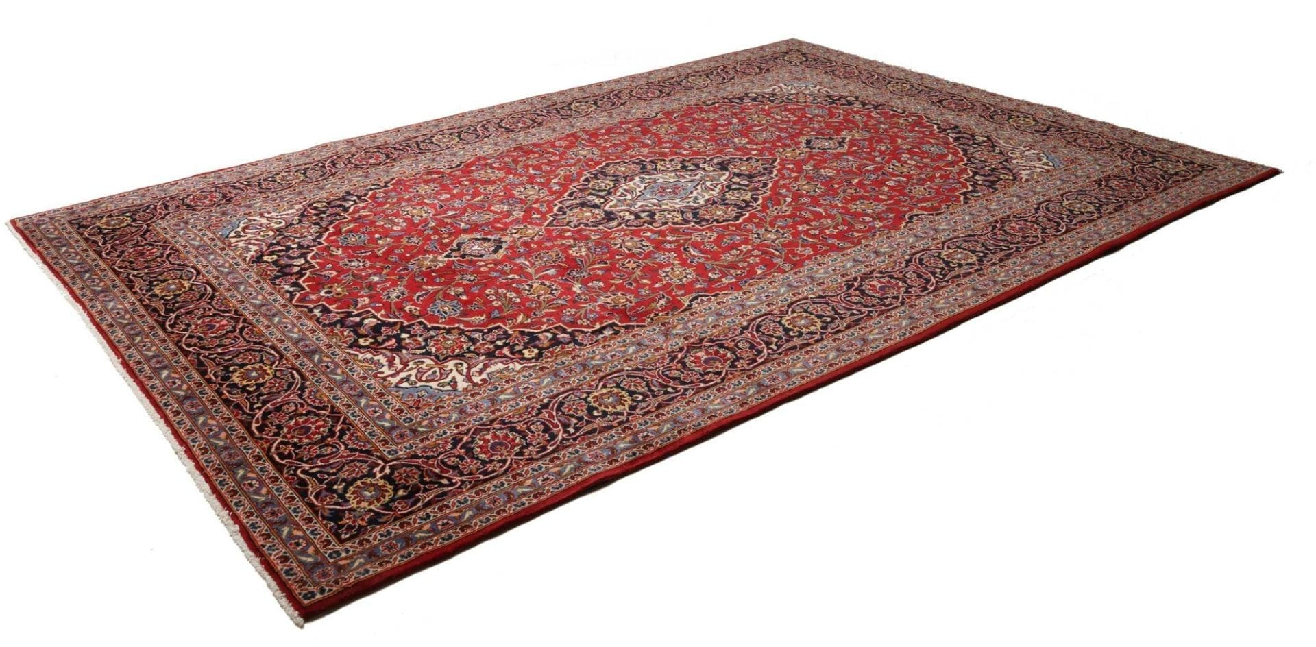 Kashan Perserteppich aus Iran, 248 × 354 cm