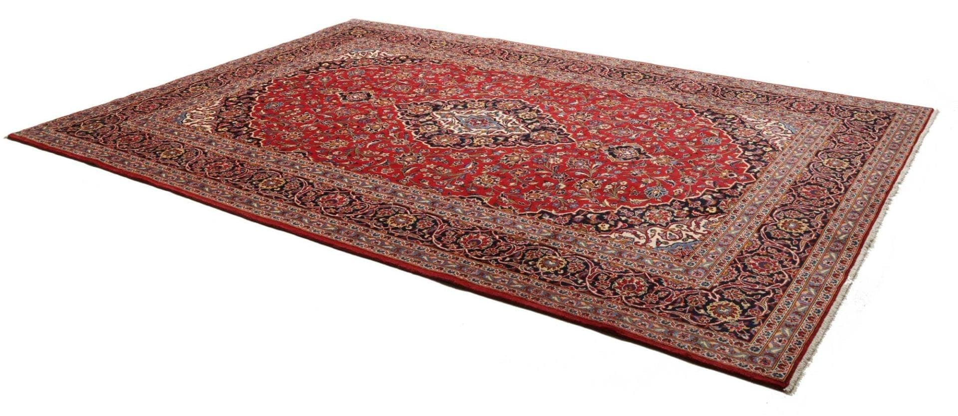 Kashan Perserteppich aus Iran, 248 × 354 cm