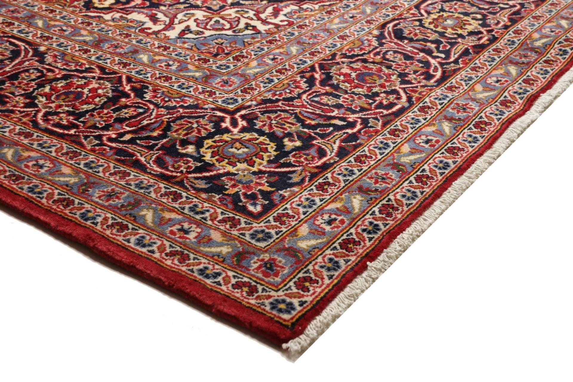 Kashan Perserteppich aus Iran, 248 × 354 cm