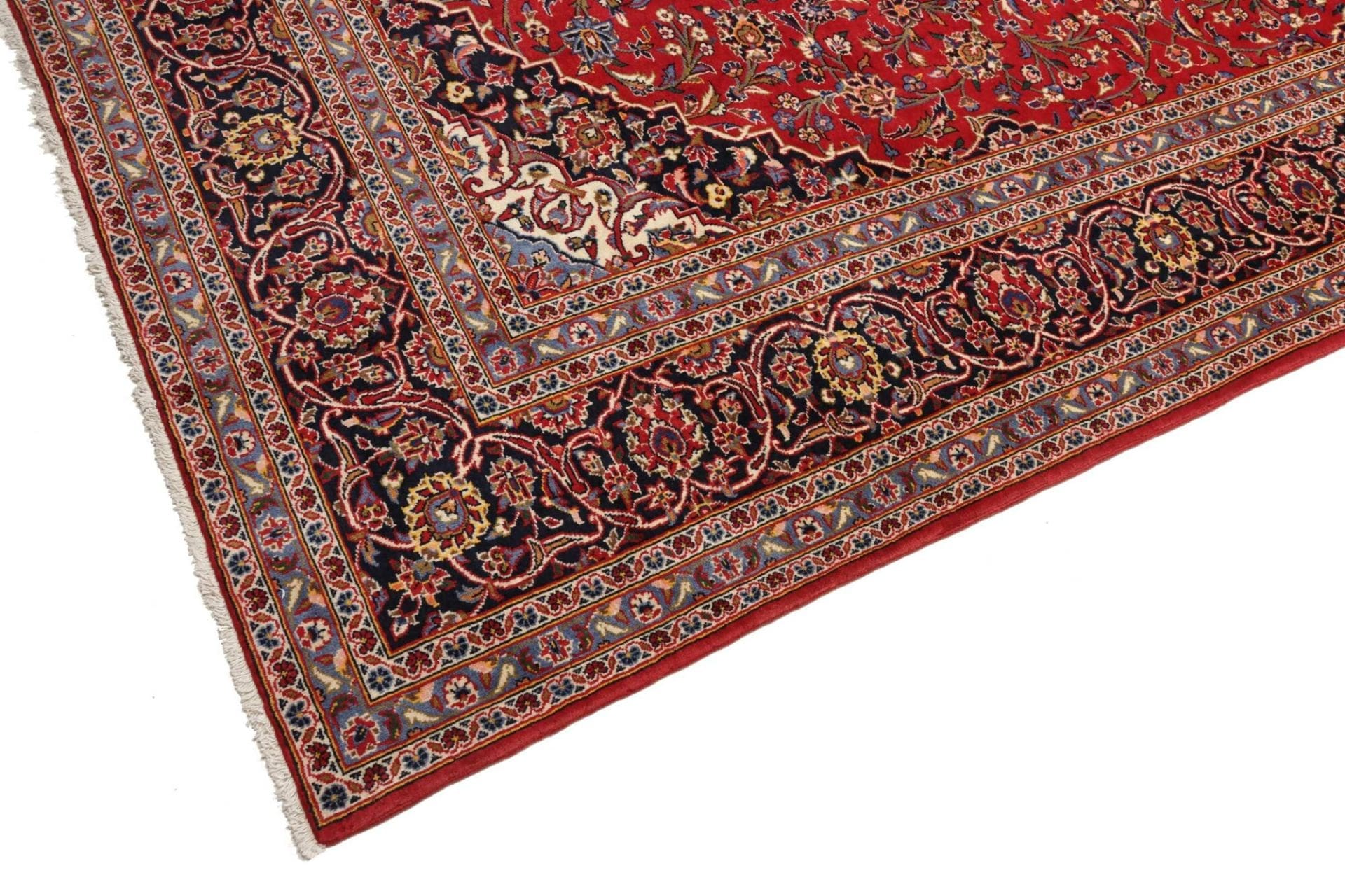 Kashan Perserteppich aus Iran, 248 × 354 cm