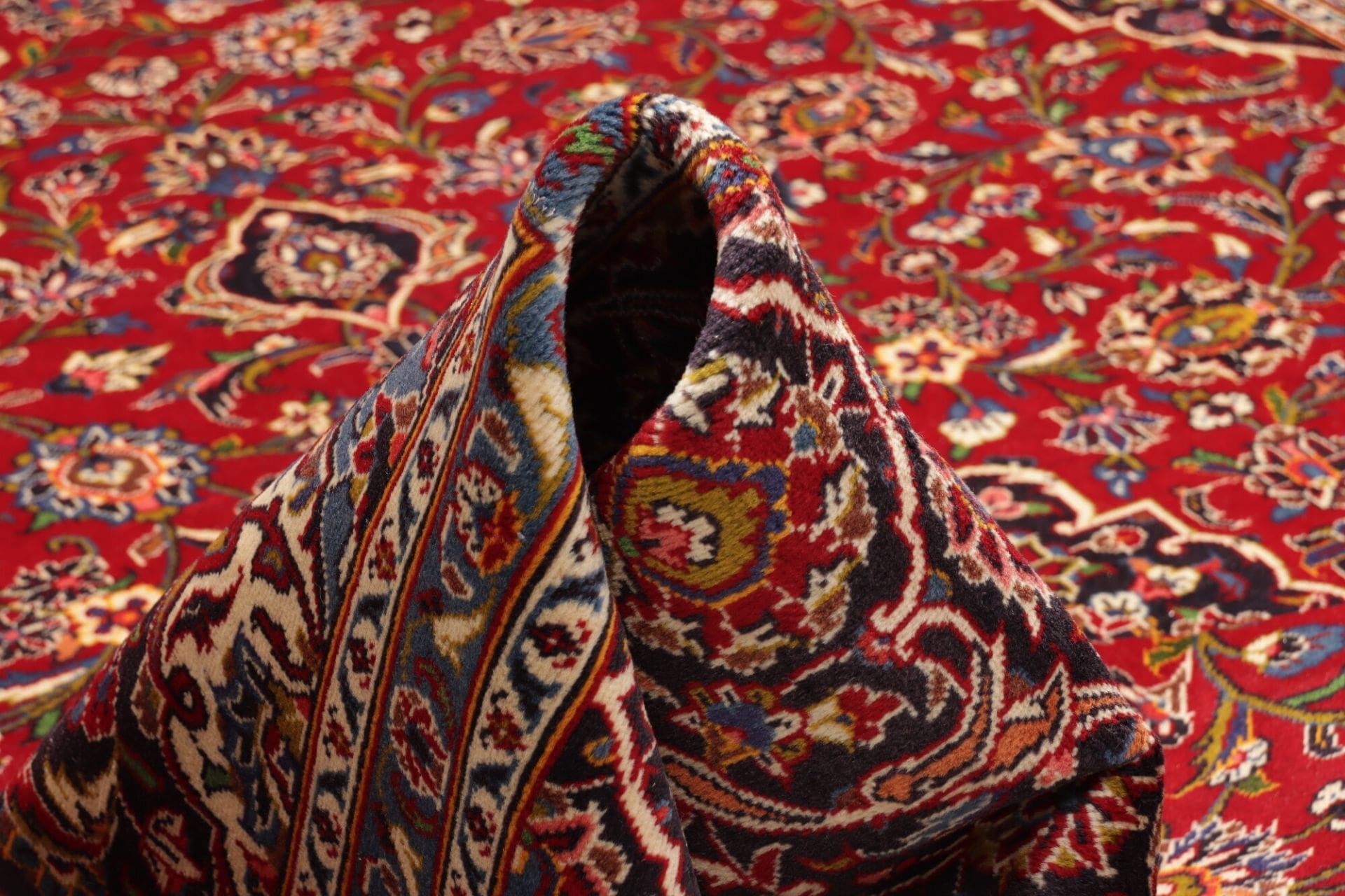 kashan-teppich-243-x-330cm-schurwolle-handgeknupft-perserteppich-9 Kashan Perserteppich 243 × 330 cm aus Wolle, handgeknüpft