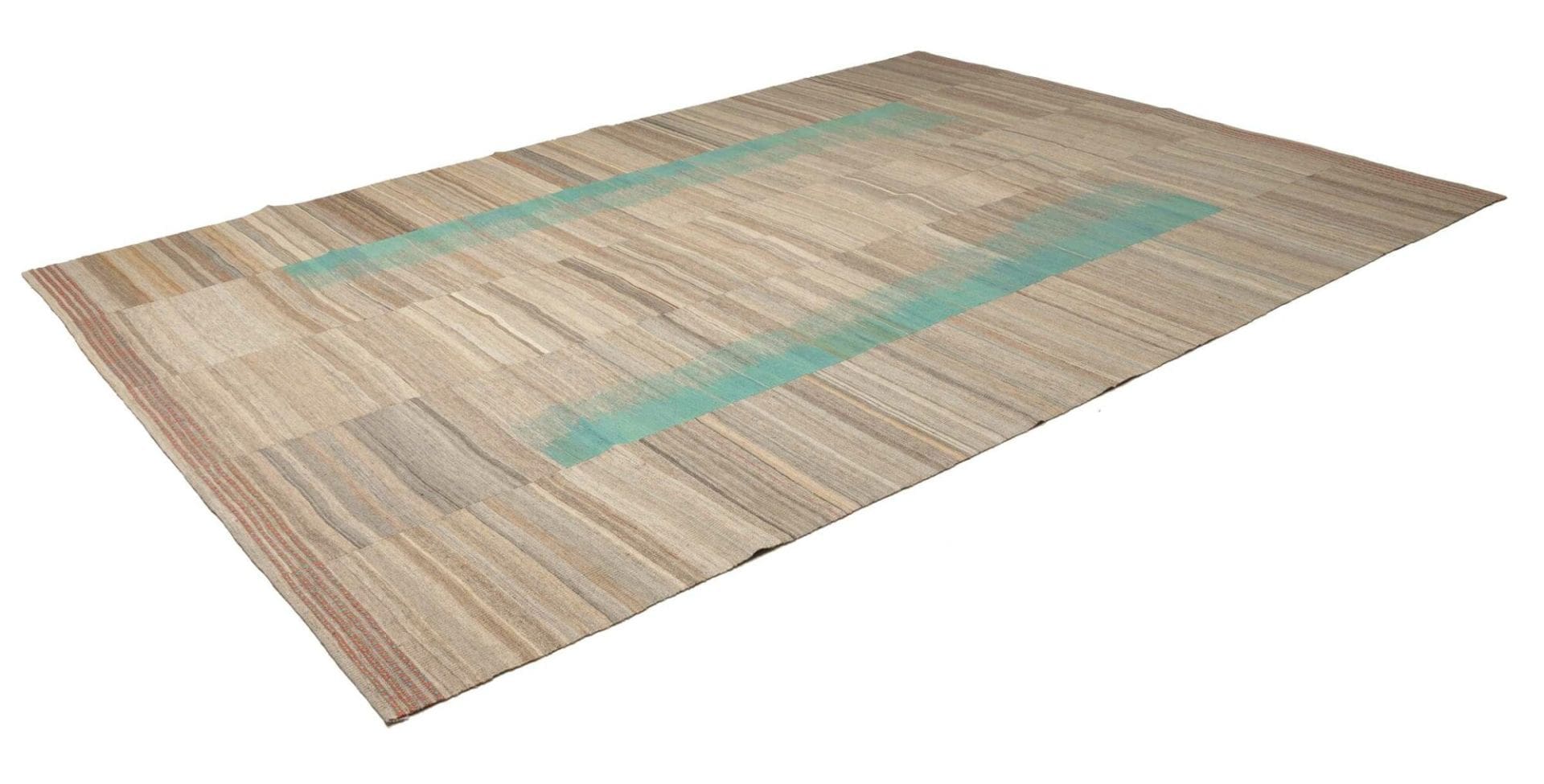 Handgewebter Kelim Perserteppich, 250 × 350 cm, Wolle