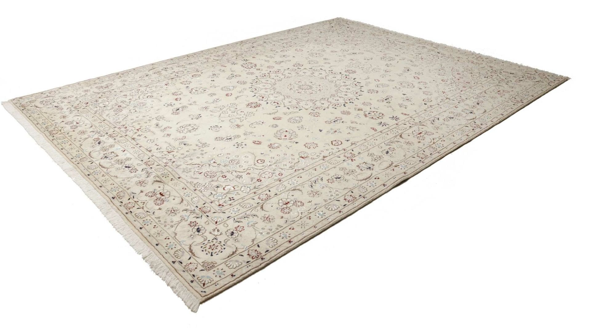 Handgeknüpfter Nain Perserteppich 258 × 345 cm