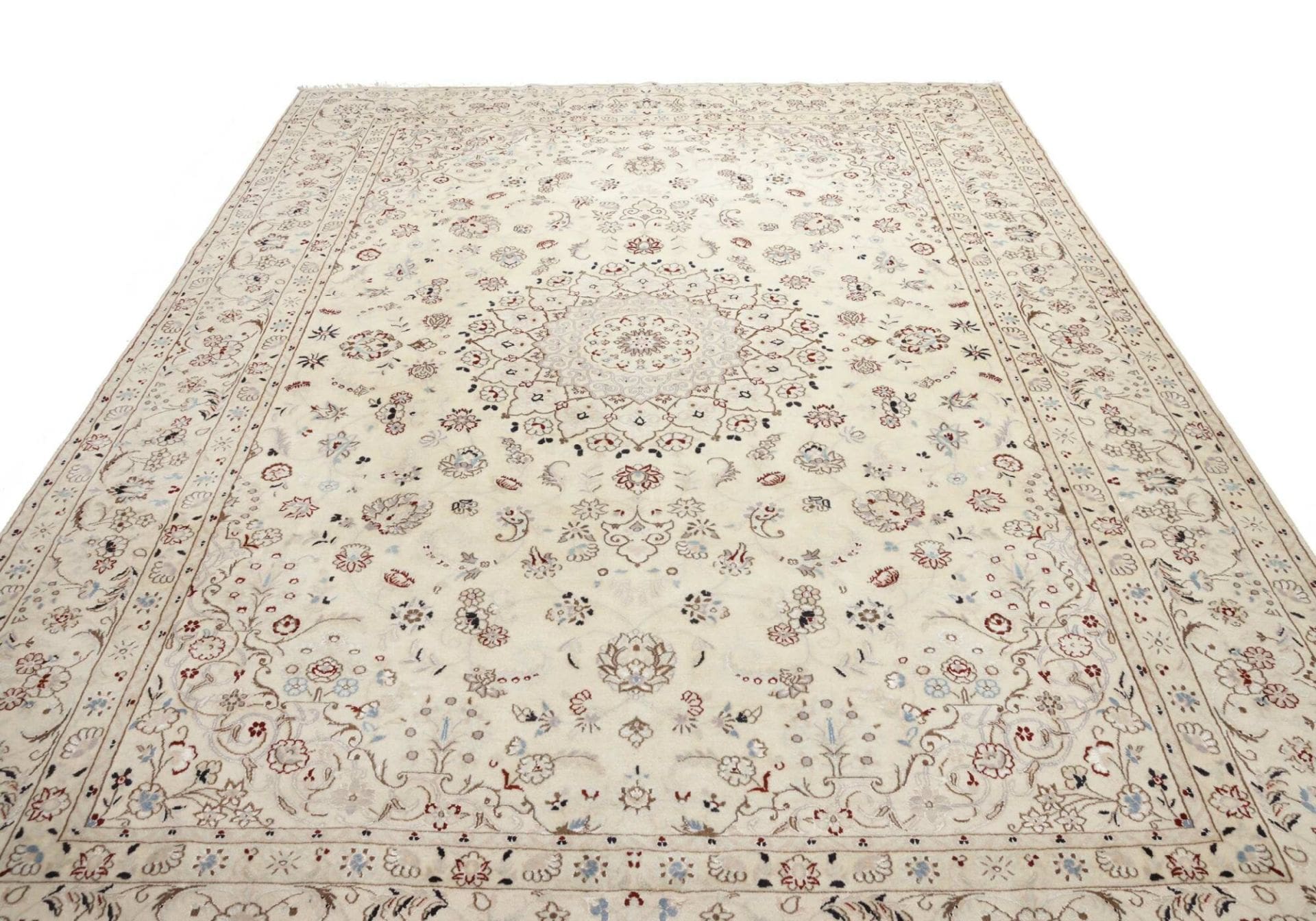 Handgeknüpfter Nain Perserteppich 258 × 345 cm