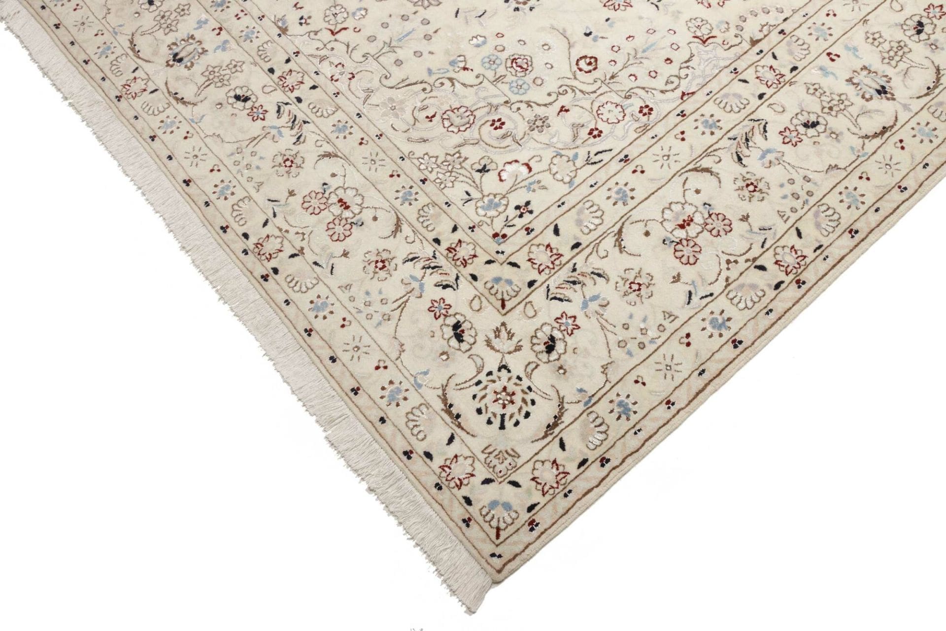 Handgeknüpfter Nain Perserteppich 258 × 345 cm
