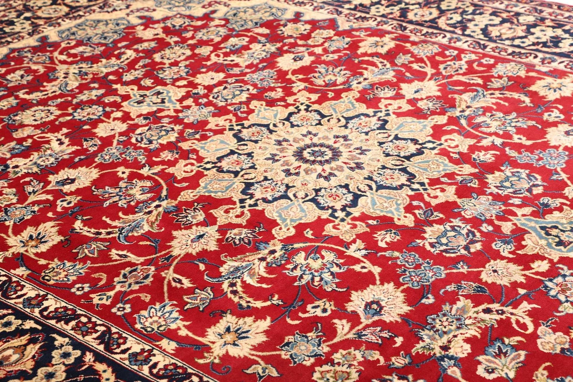 Handgeknüpfter Perserteppich, 271 × 370 cm, Wolle
