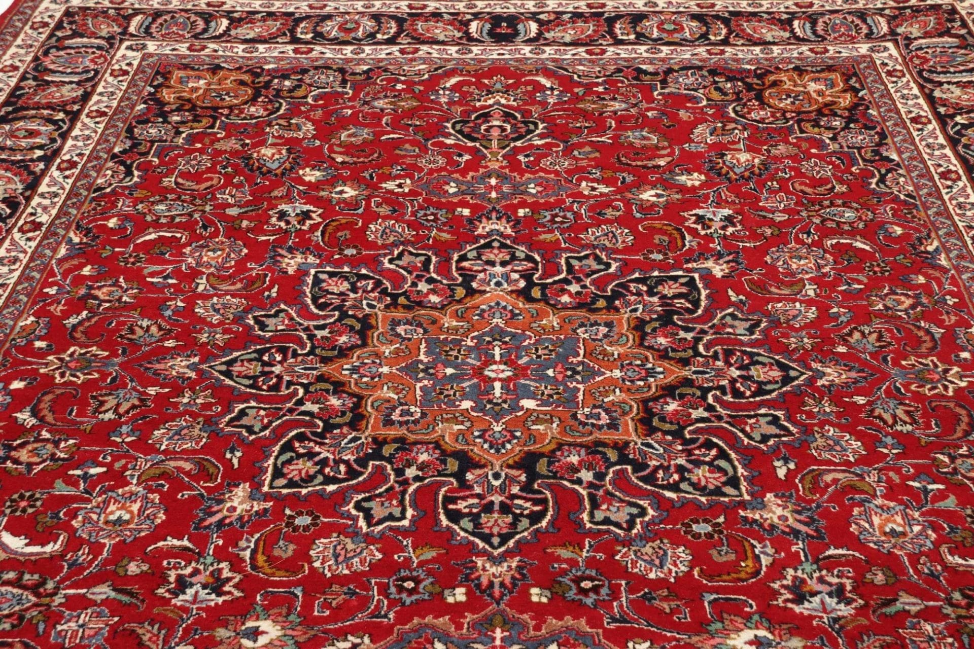 Mashhad Perserteppich 247 × 340 cm aus Wolle, handgeknüpft