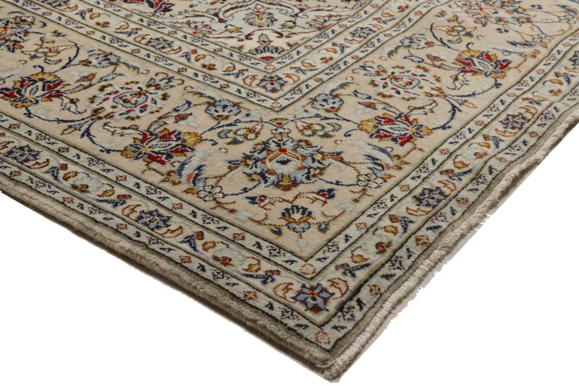 Handgeknüpfter Kashan Perserteppich, 241 × 342 cm, Wolle