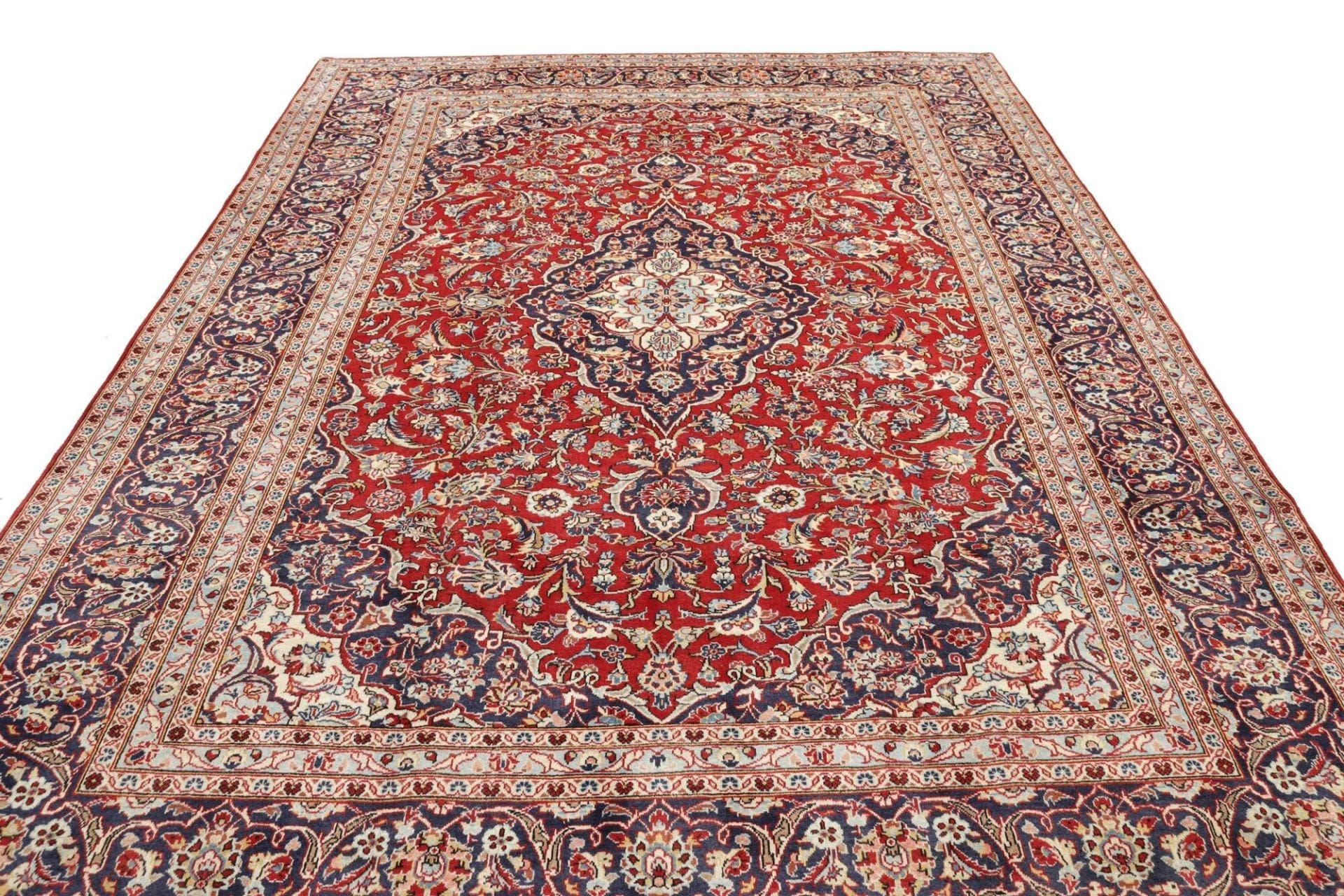 Kashan Perserteppich aus Iran, 250 × 350 cm