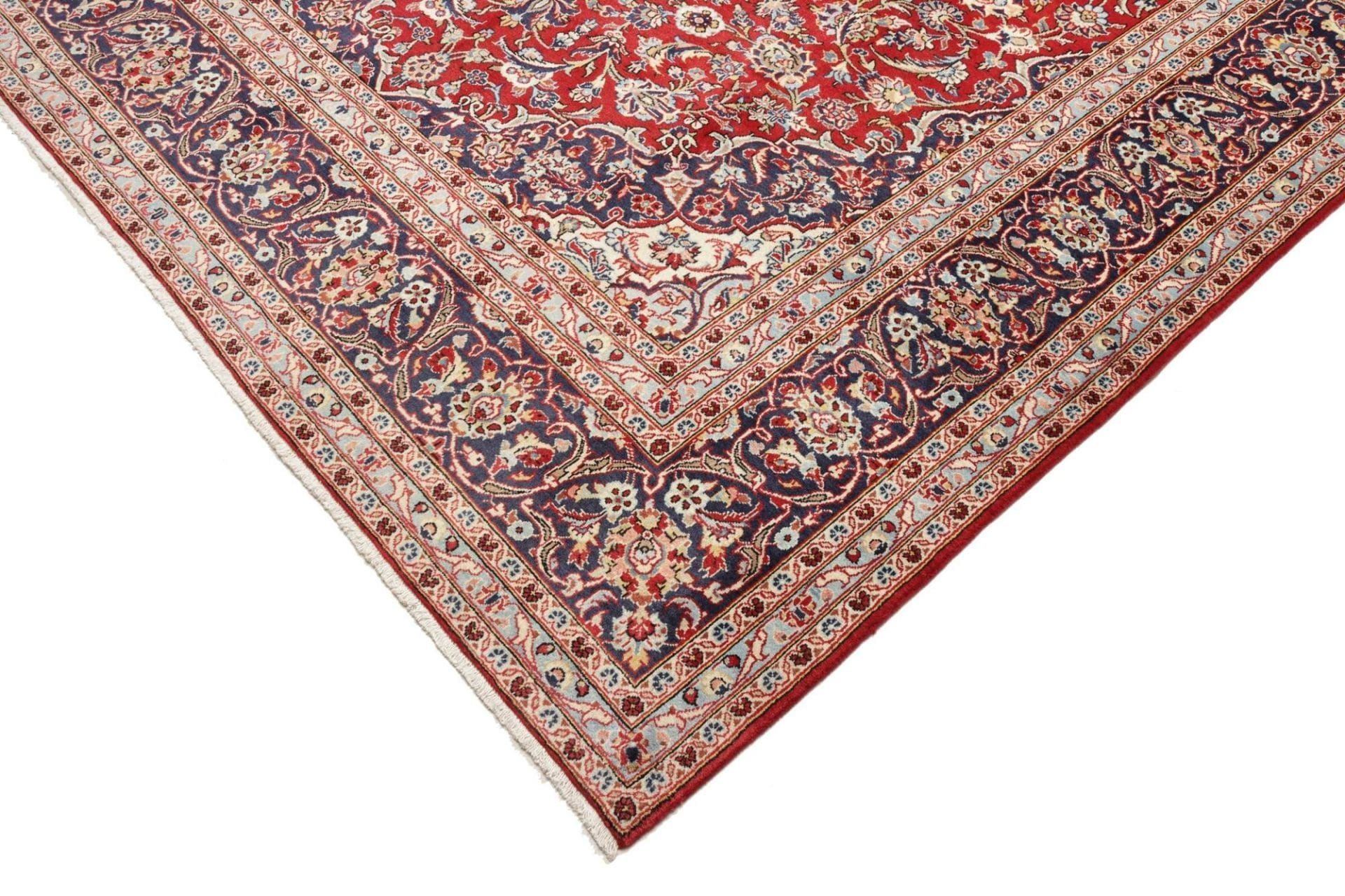 Kashan Perserteppich aus Iran, 250 × 350 cm