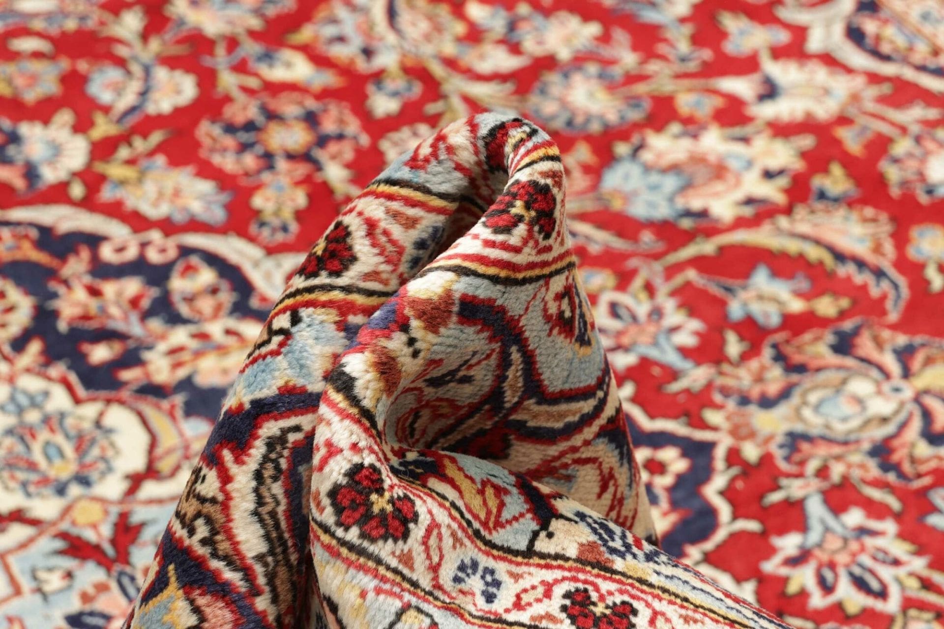 Kashan Perserteppich aus Iran, 250 × 350 cm