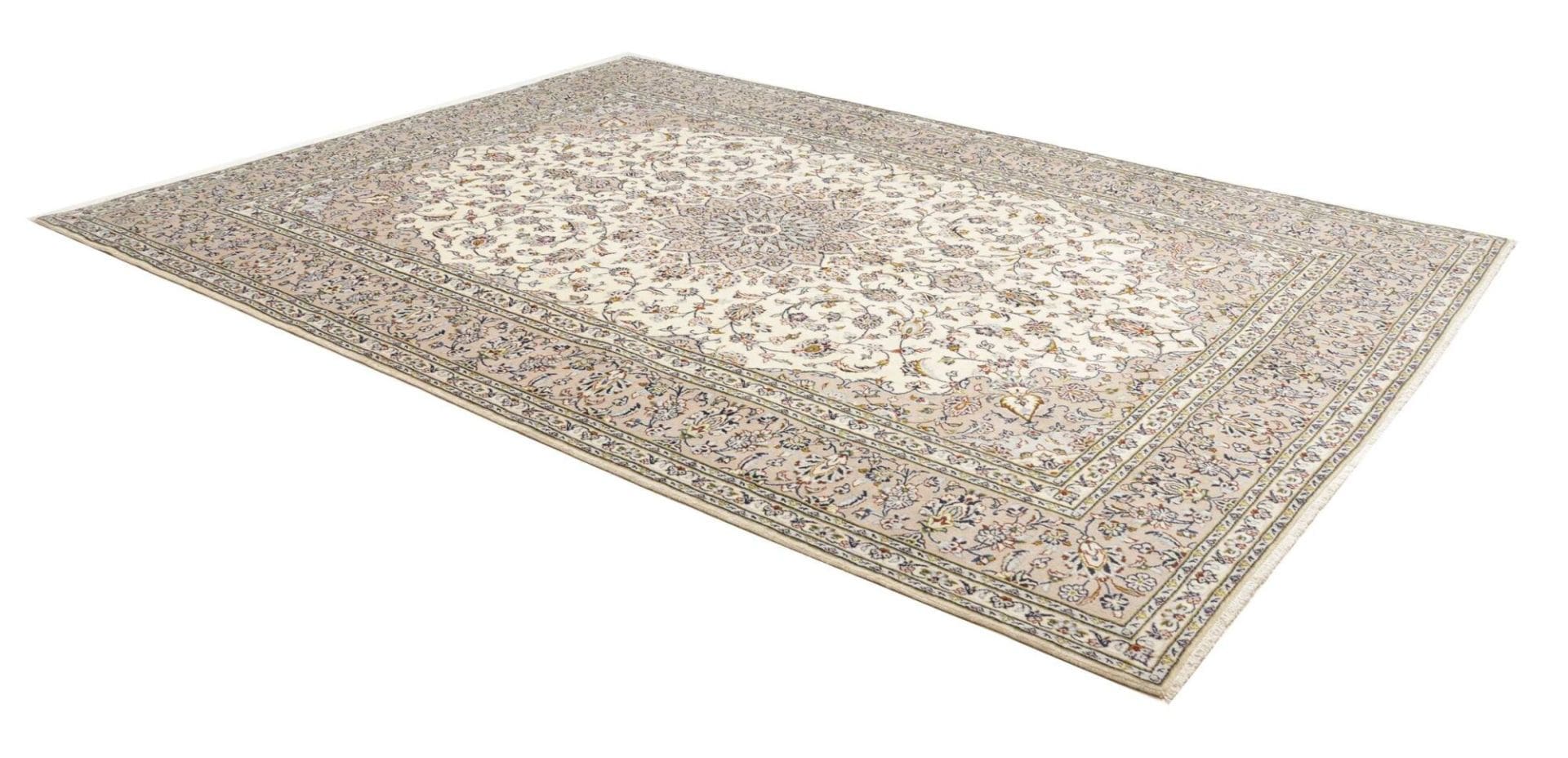 Handgeknüpfter Kashan Perserteppich 251 × 340 cm