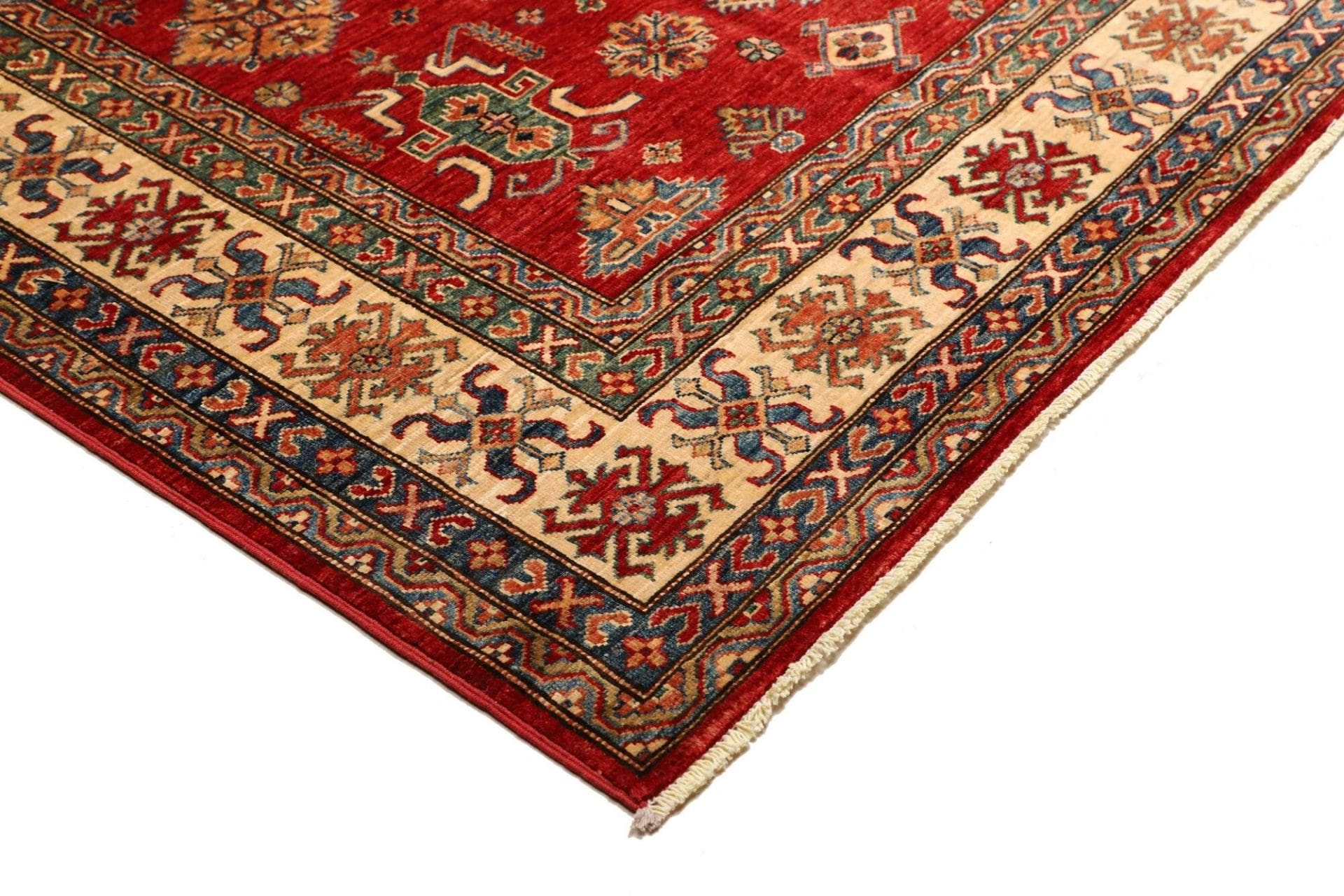 Handgeknüpfter Kazak Orientteppich, 212 × 290 cm, Wolle