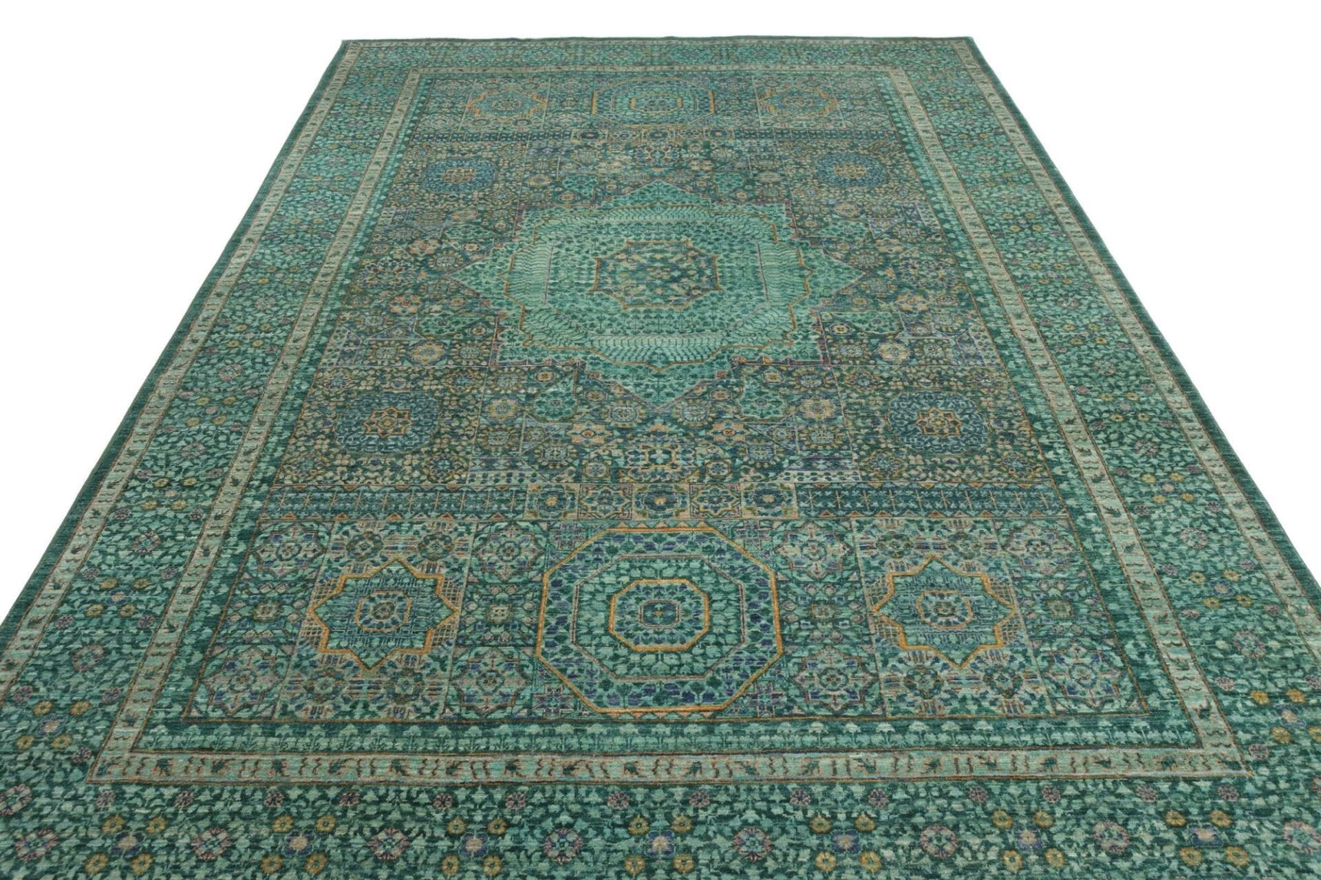 Mamluk Orientteppich 204 × 308 cm aus Wolle, handgeknüpft