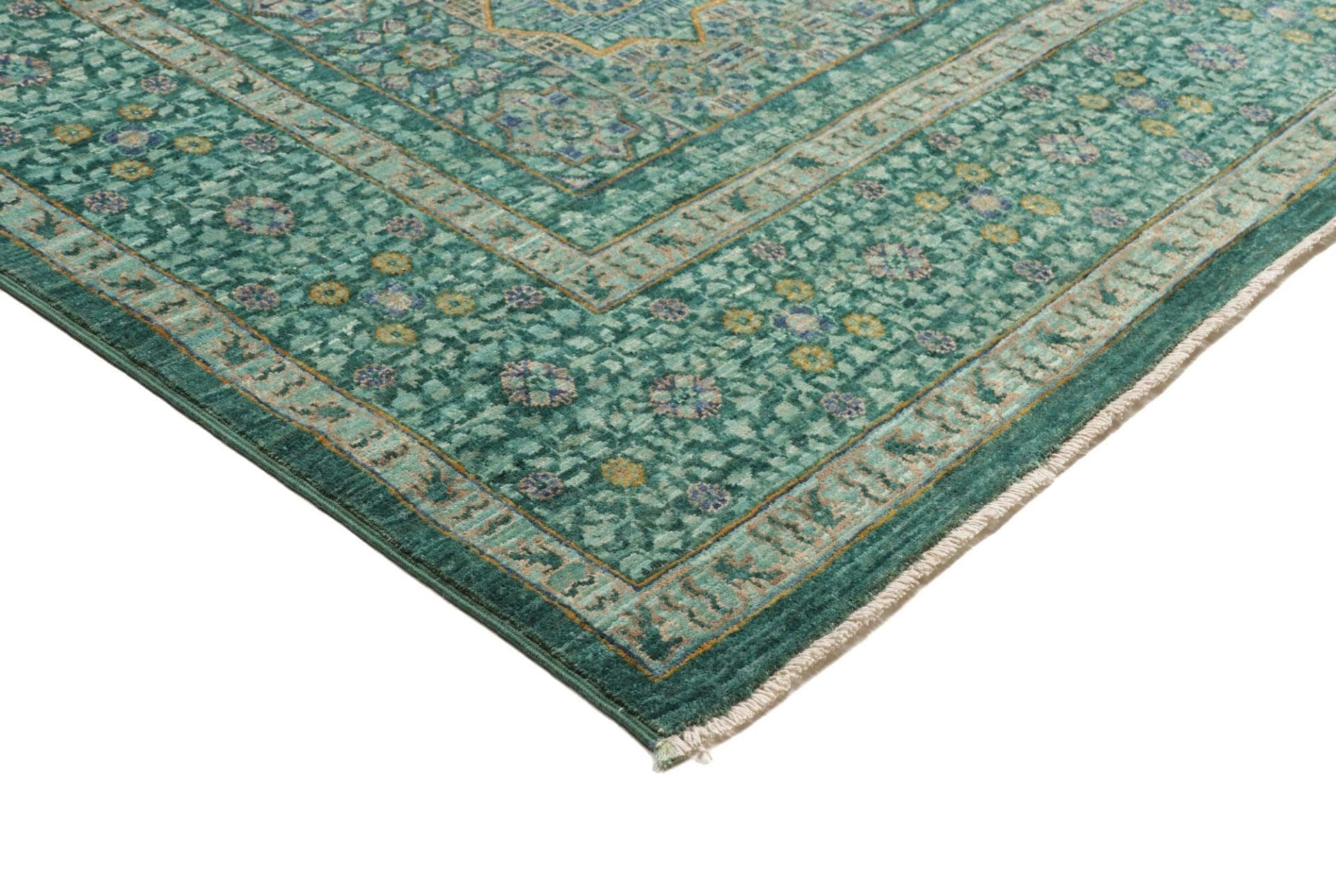 Mamluk Orientteppich 204 × 308 cm aus Wolle, handgeknüpft