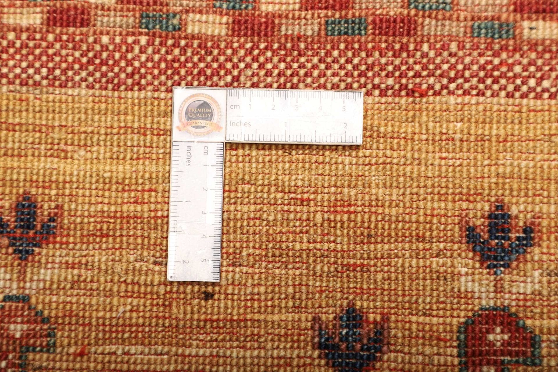 Handgewebter Gabbeh Orientteppich, 207 × 296 cm, Wolle