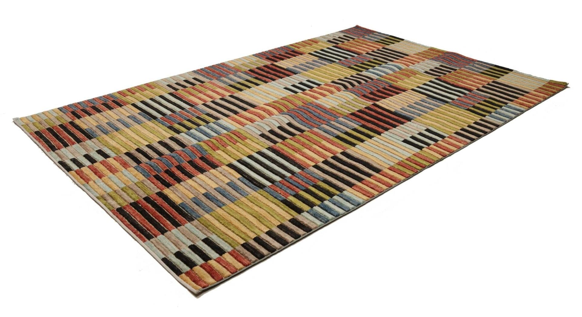 Ziegler Orientteppich 198 × 304 cm aus Wolle, handgeknüpft