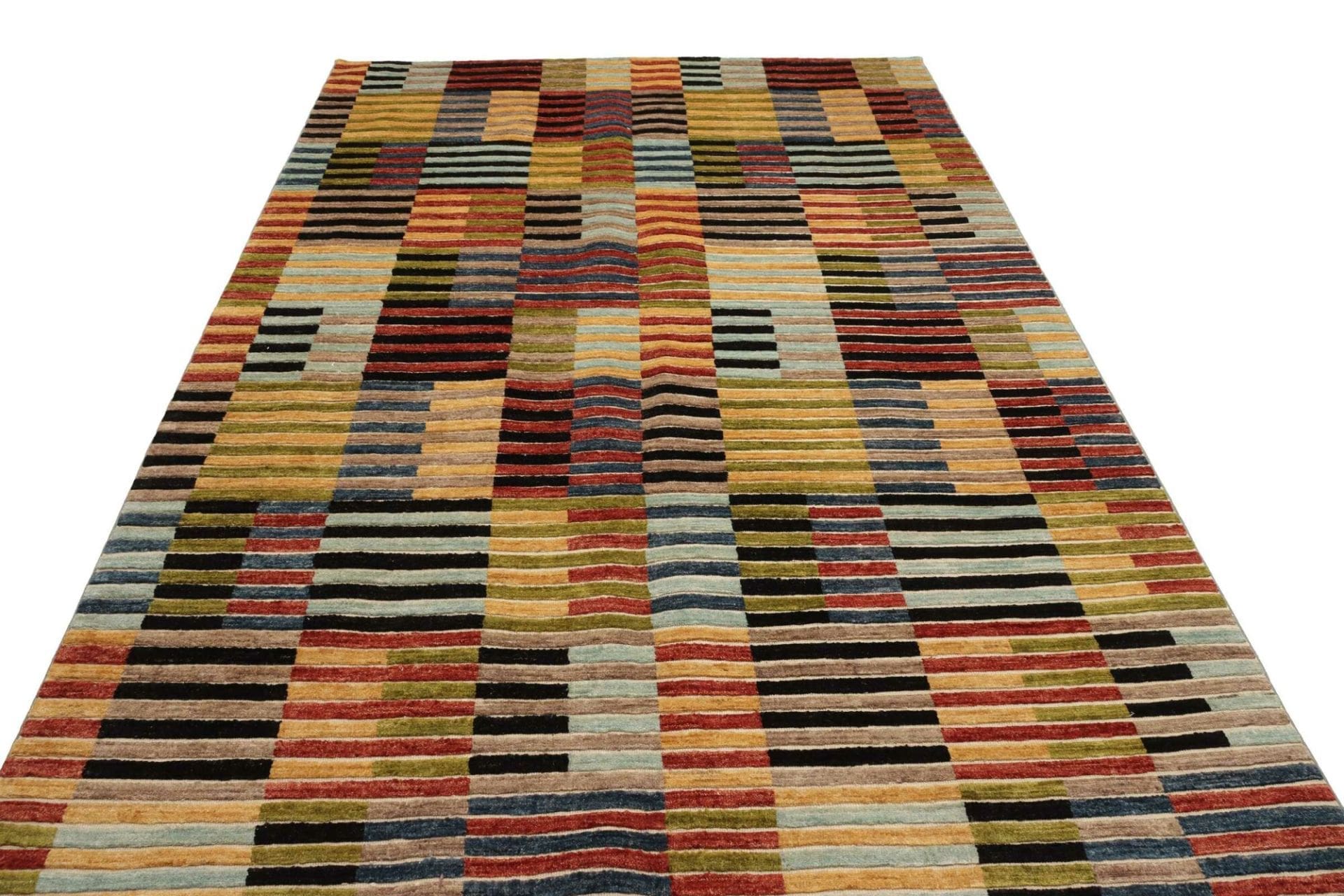 Ziegler Orientteppich 198 × 304 cm aus Wolle, handgeknüpft